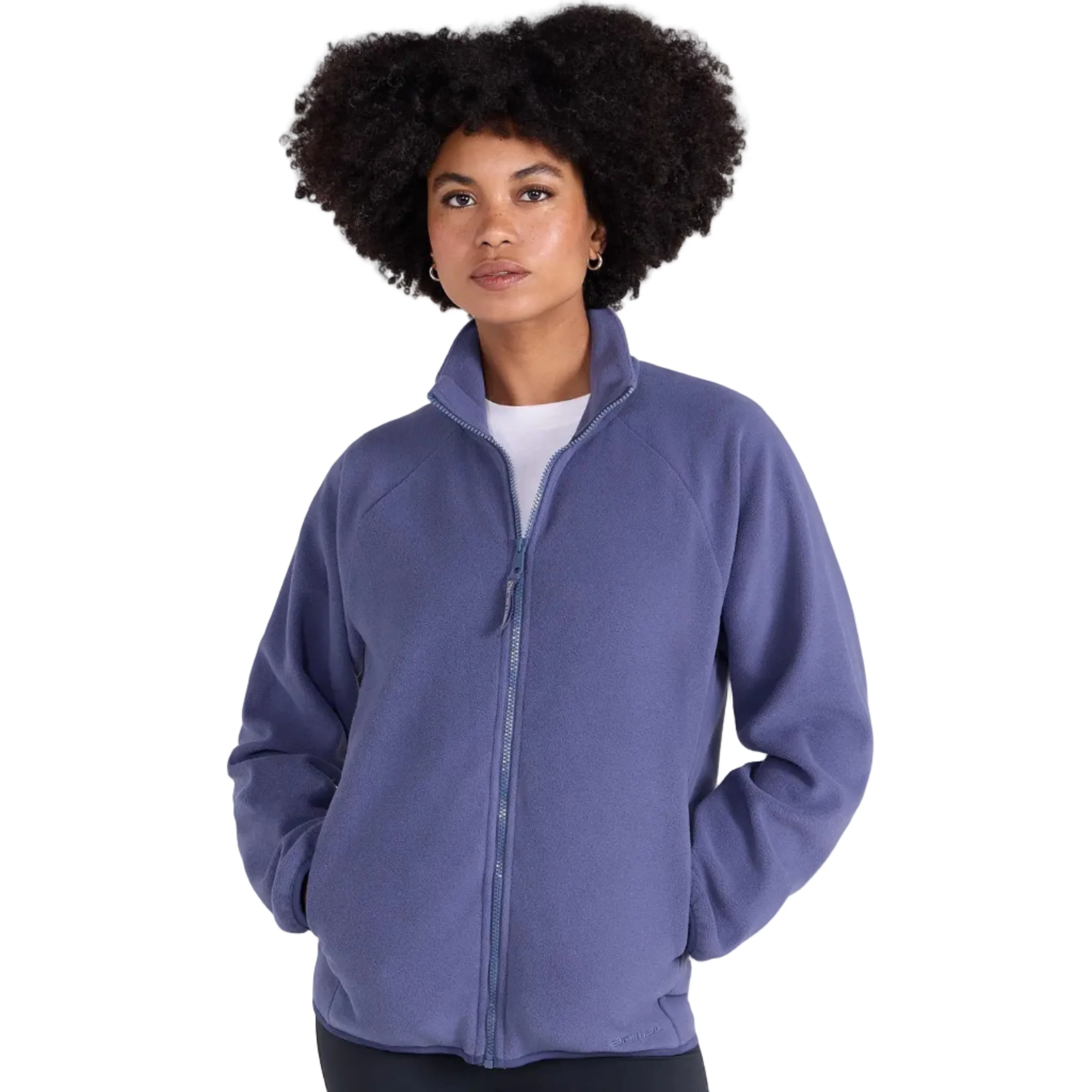 Animal Womens Stockholm Full Zip Fleece Jacket Navy
