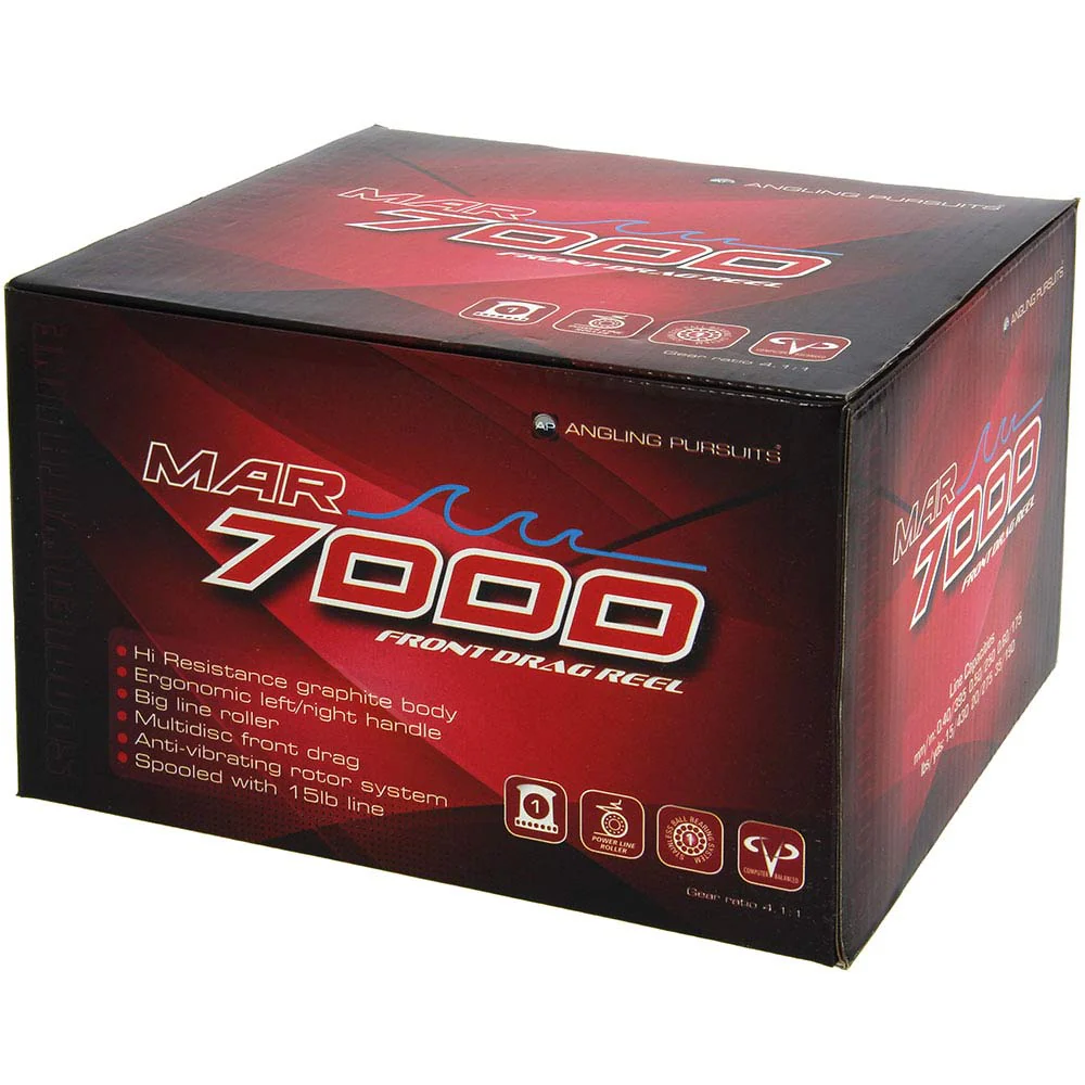 Angling Pursuits MAR7000 - 1BB Sea Reel with 20lb Red Line - Image 4