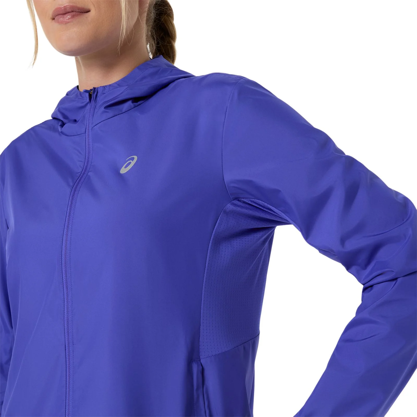 Asics Core Water-Repellent Womens Running Hood Jacket - Image 9