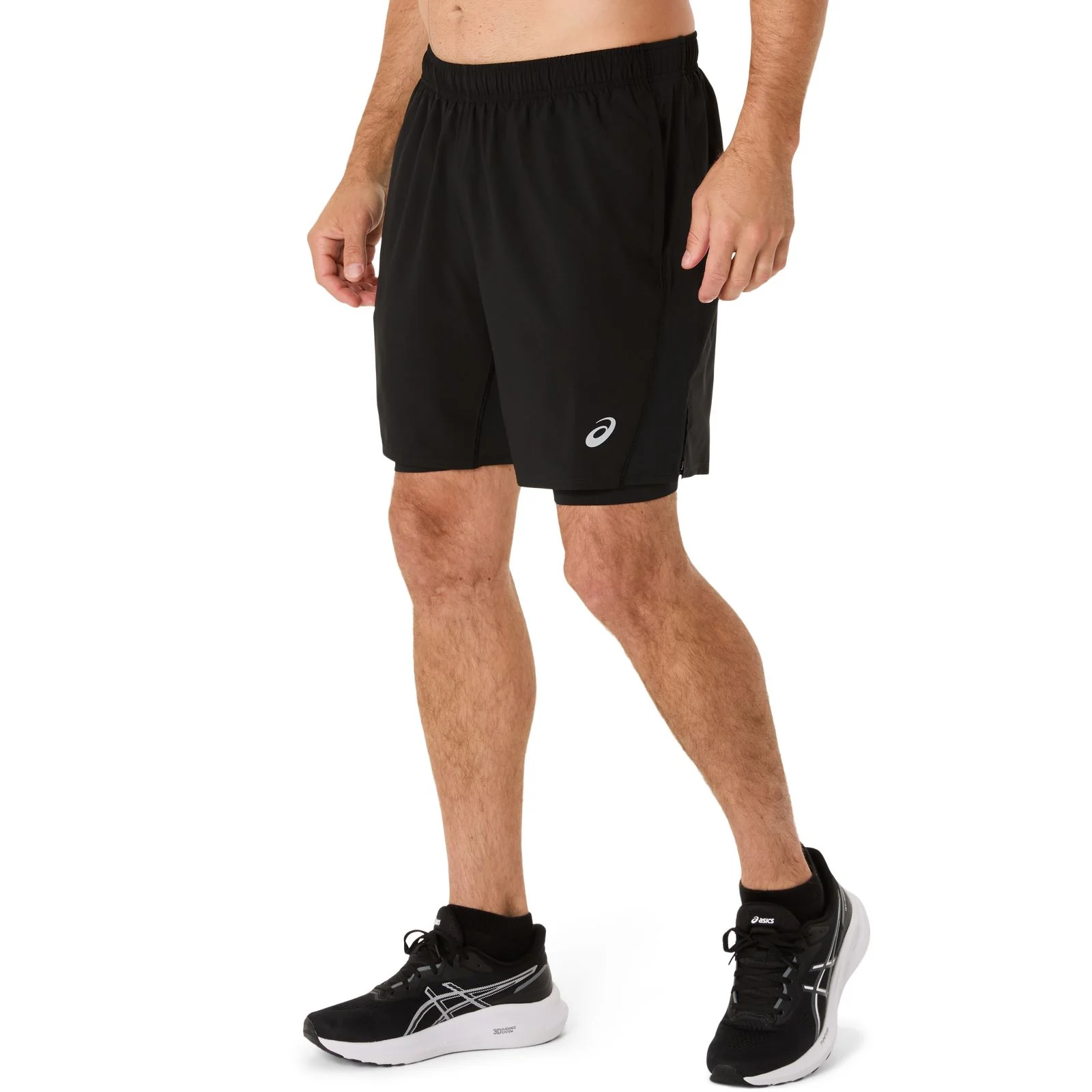 Asics Core Mens 2in1 7" Shorts - Image 3