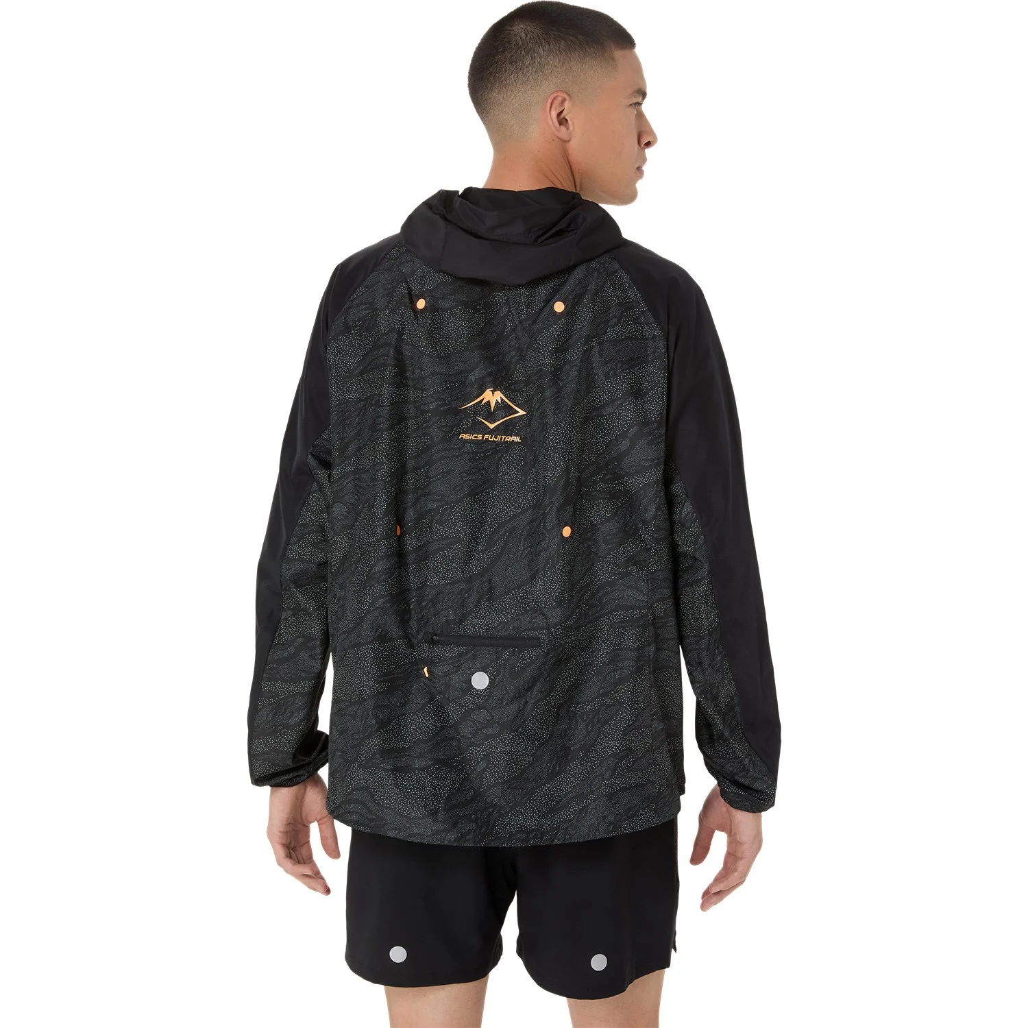 Asics Fujitrail Pack Windbreaker Mens Jacket - Image 2