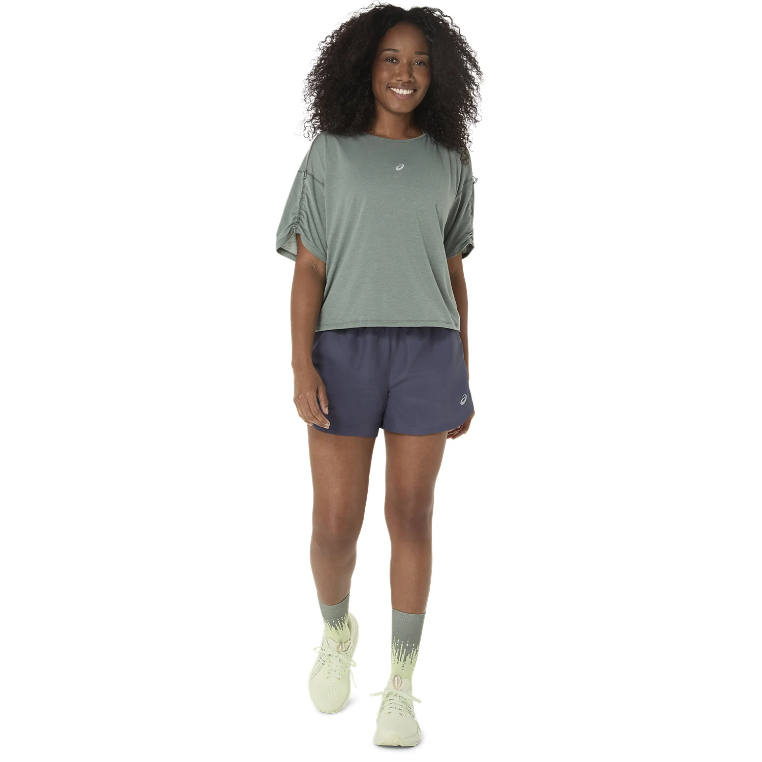 Asics Nagino 4in Run Womens Short - Image 9