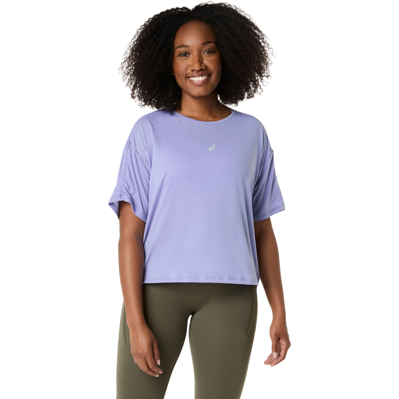 Asics NAGINO™ RUN Adjustable Womens Short-Sleeve T-Shirt