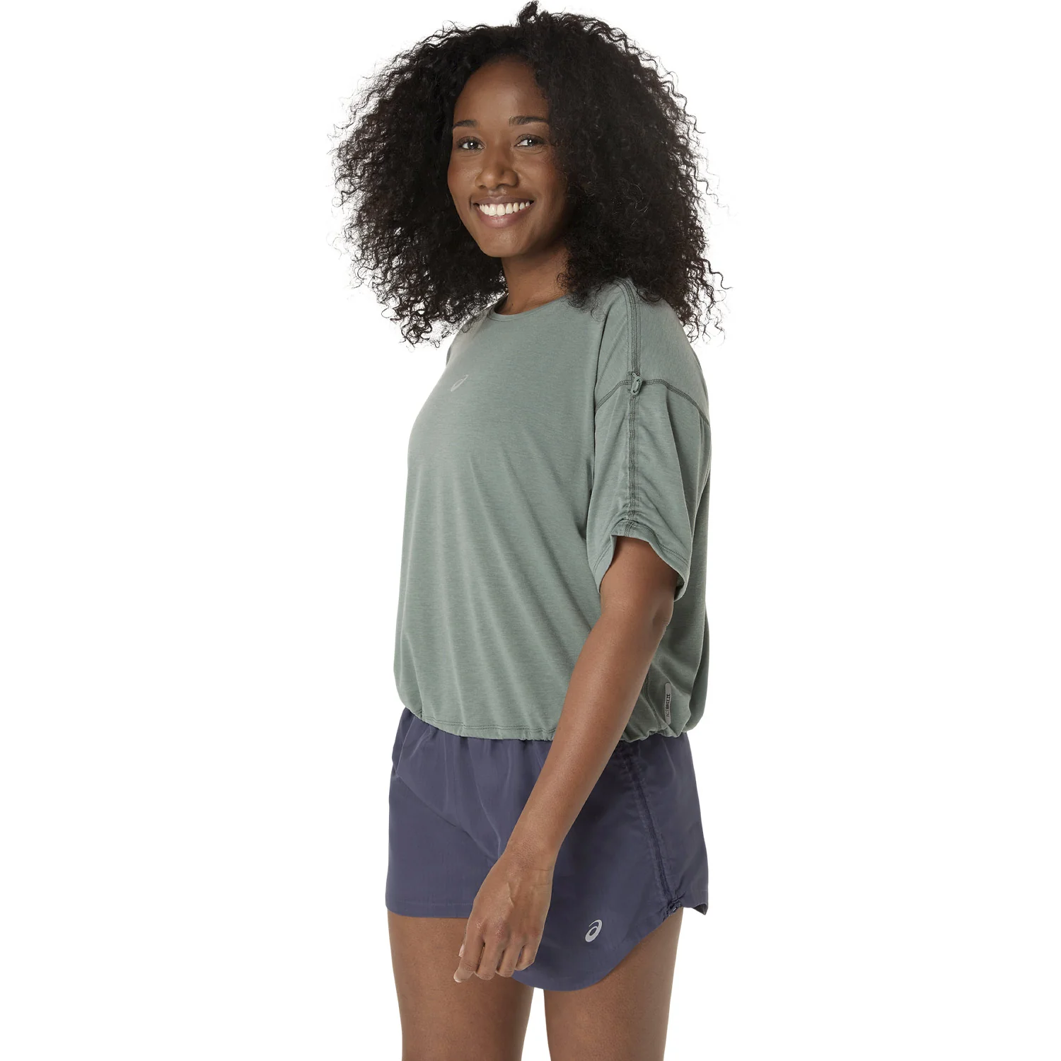 Asics Nagino Run Womens Short Sleeve Top - Image 3