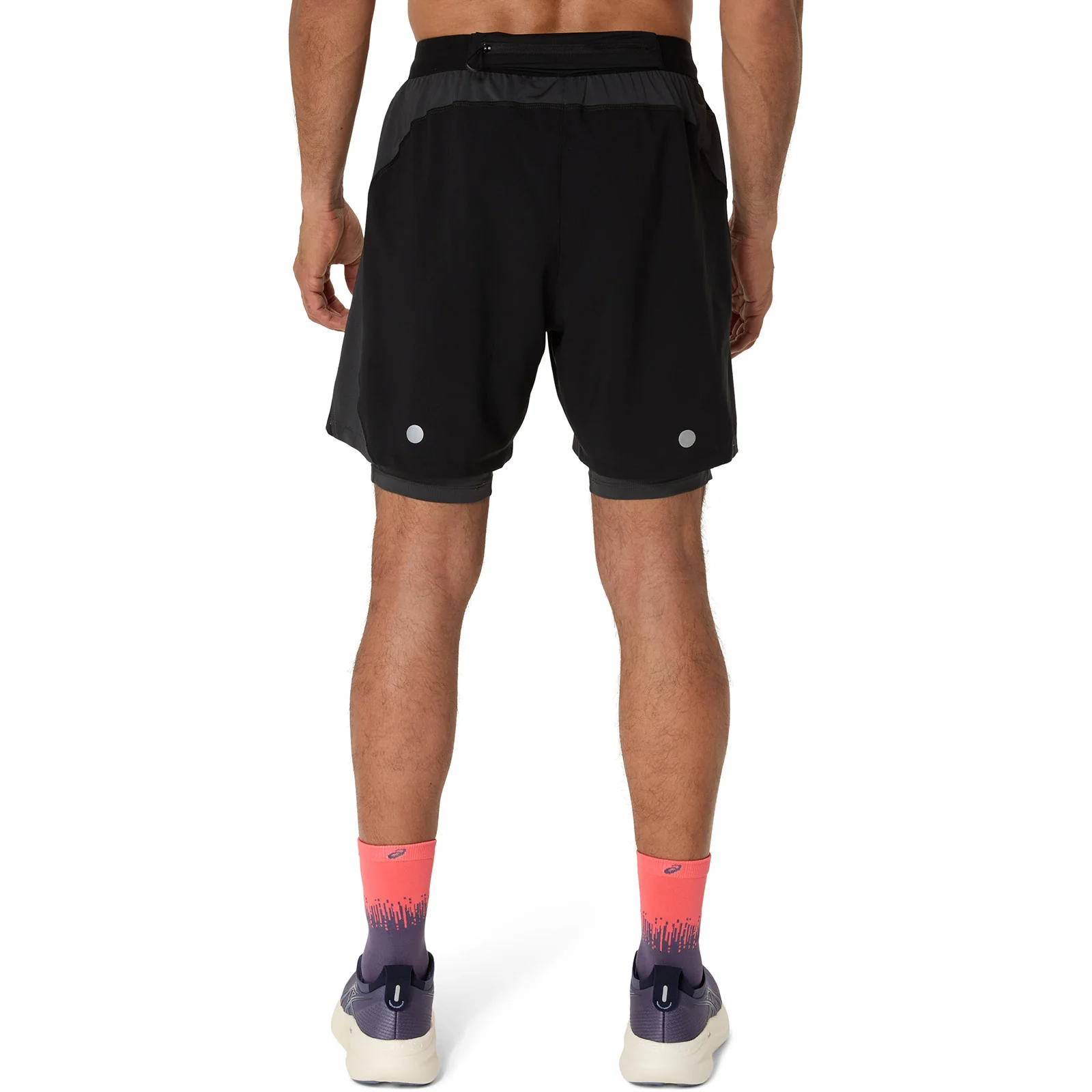 Asics Road Mens 7" 2N1 Shorts - Image 2