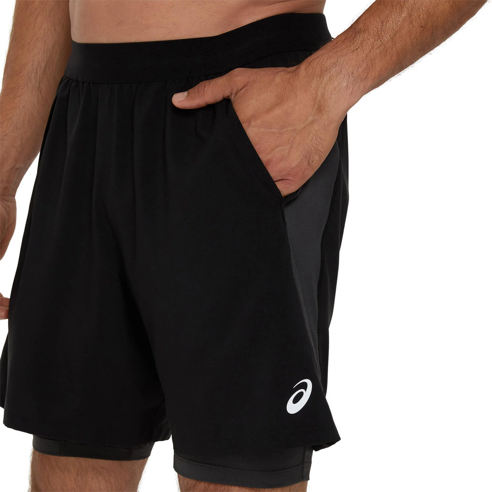 Asics Road Mens 7" 2N1 Shorts - Image 4