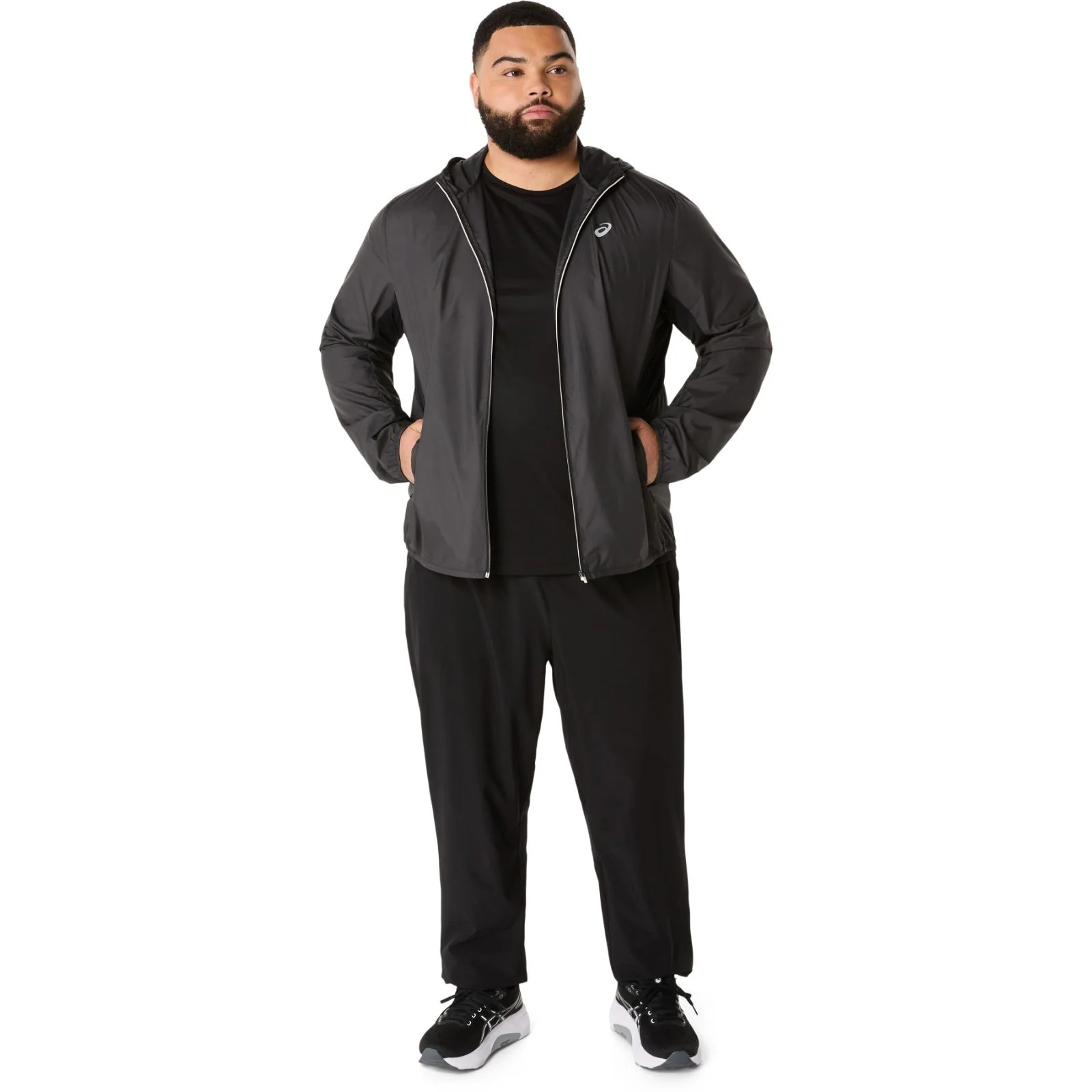 Asics Core Lightweight Mens Water-Repellent Jacket - Image 8