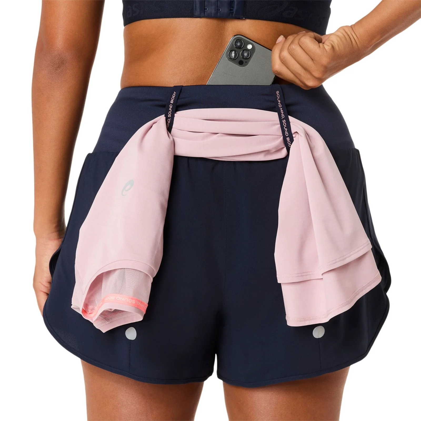 Asics ROAD 3.5 Inch Womens Running Shorts - Image 5