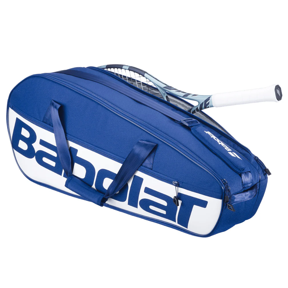 Babolat Court Racket Bag 6RH Blue/White - Image 4
