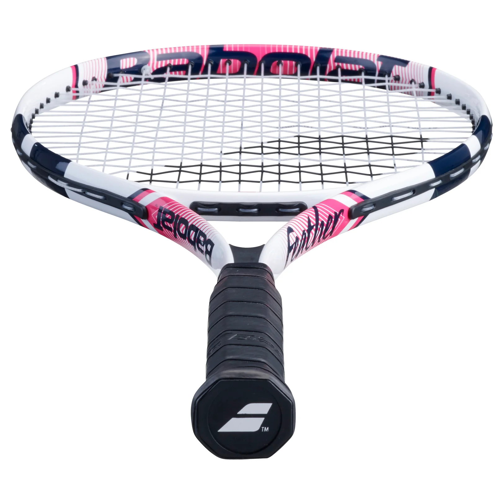 Babolat Feather Tennis Racket White/Pink - Image 3
