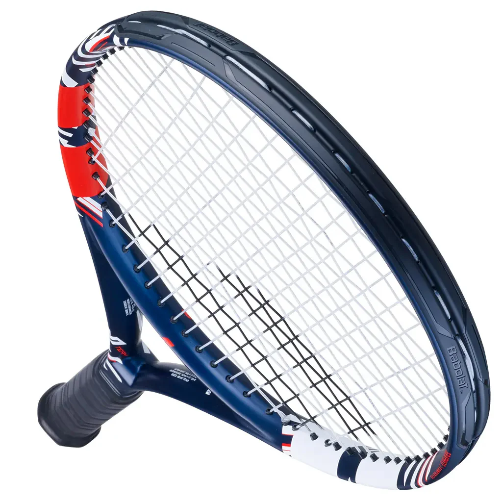 Babolat Pulsion Team Tennis Racket Navy/Red - Image 4
