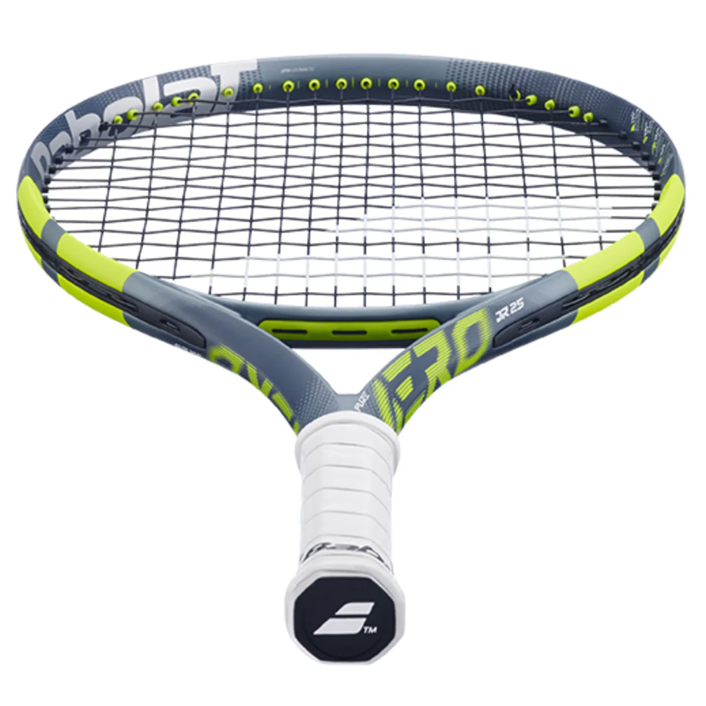 Babolat Pure Aero JR 25 Tennis Racket Grey - Image 3