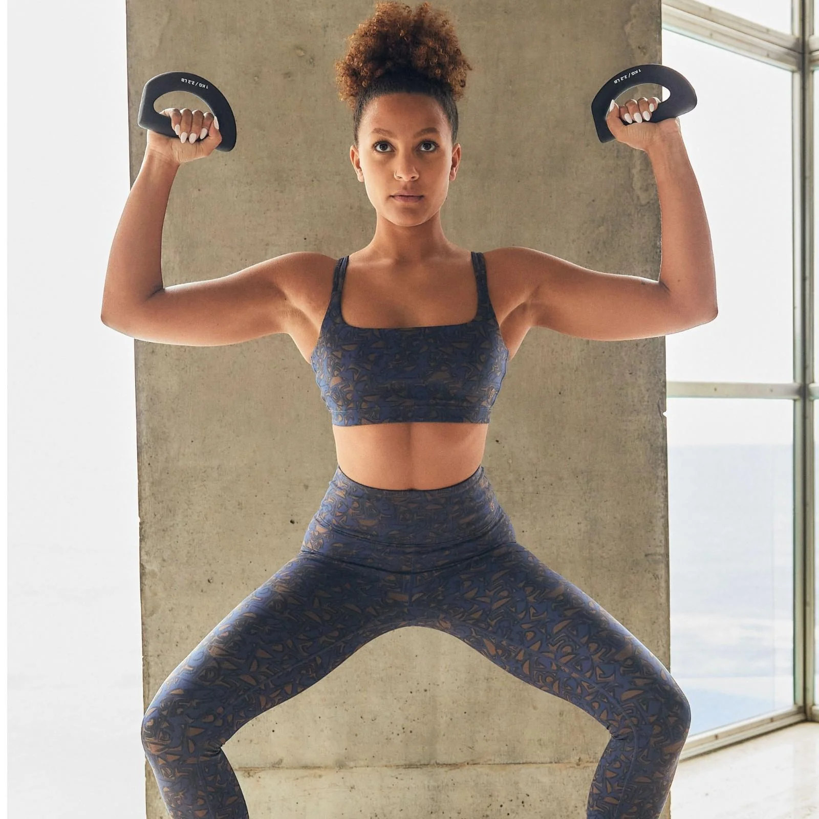 BAHE Halo Pilates Workout Weights 1kg x2 - Image 11