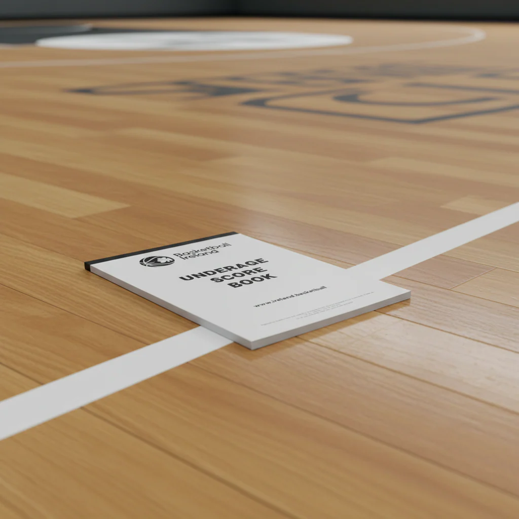 Basketball Ireland Official Underage Score Book - Image 2