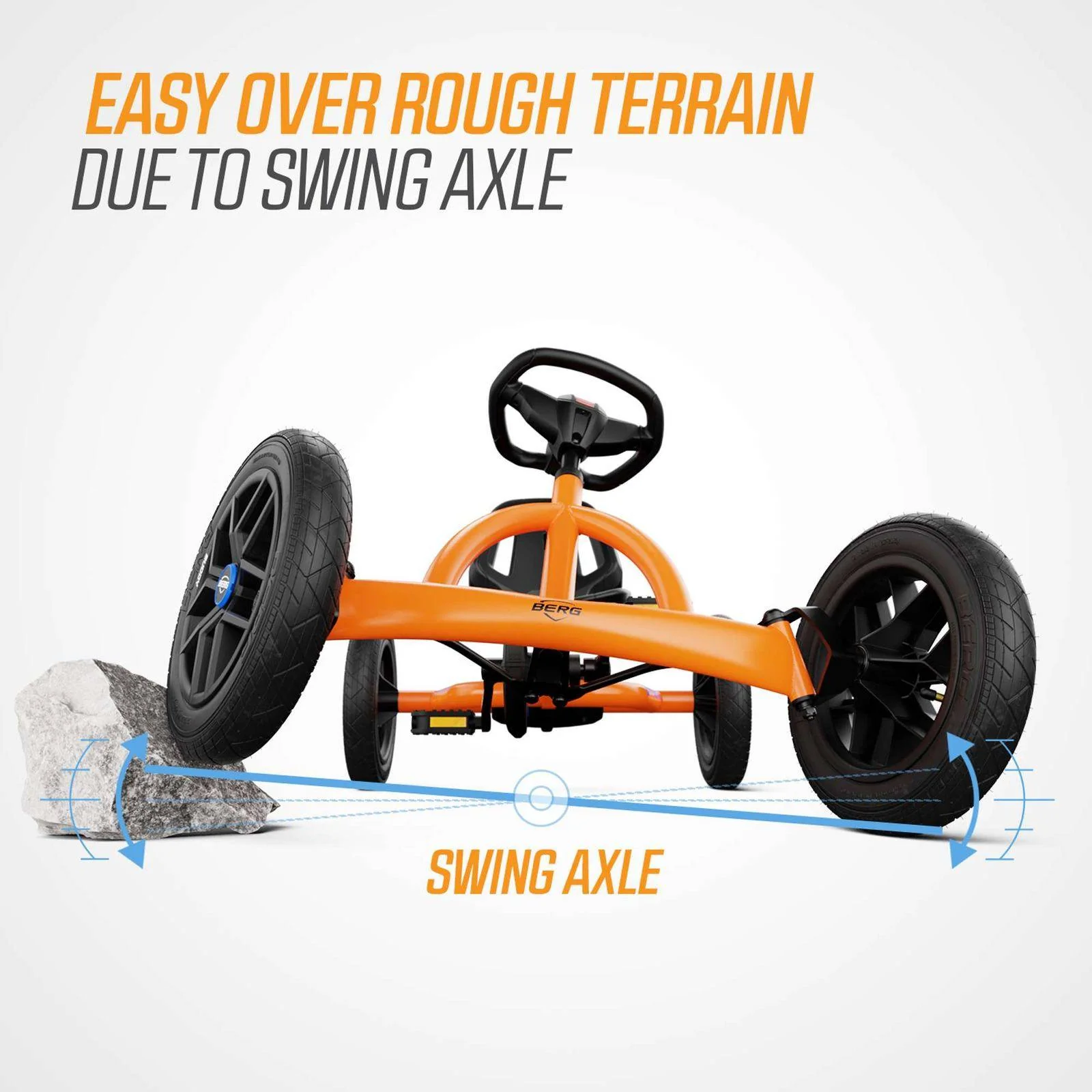 BERG Buddy B-Orange Go-Kart - Image 9