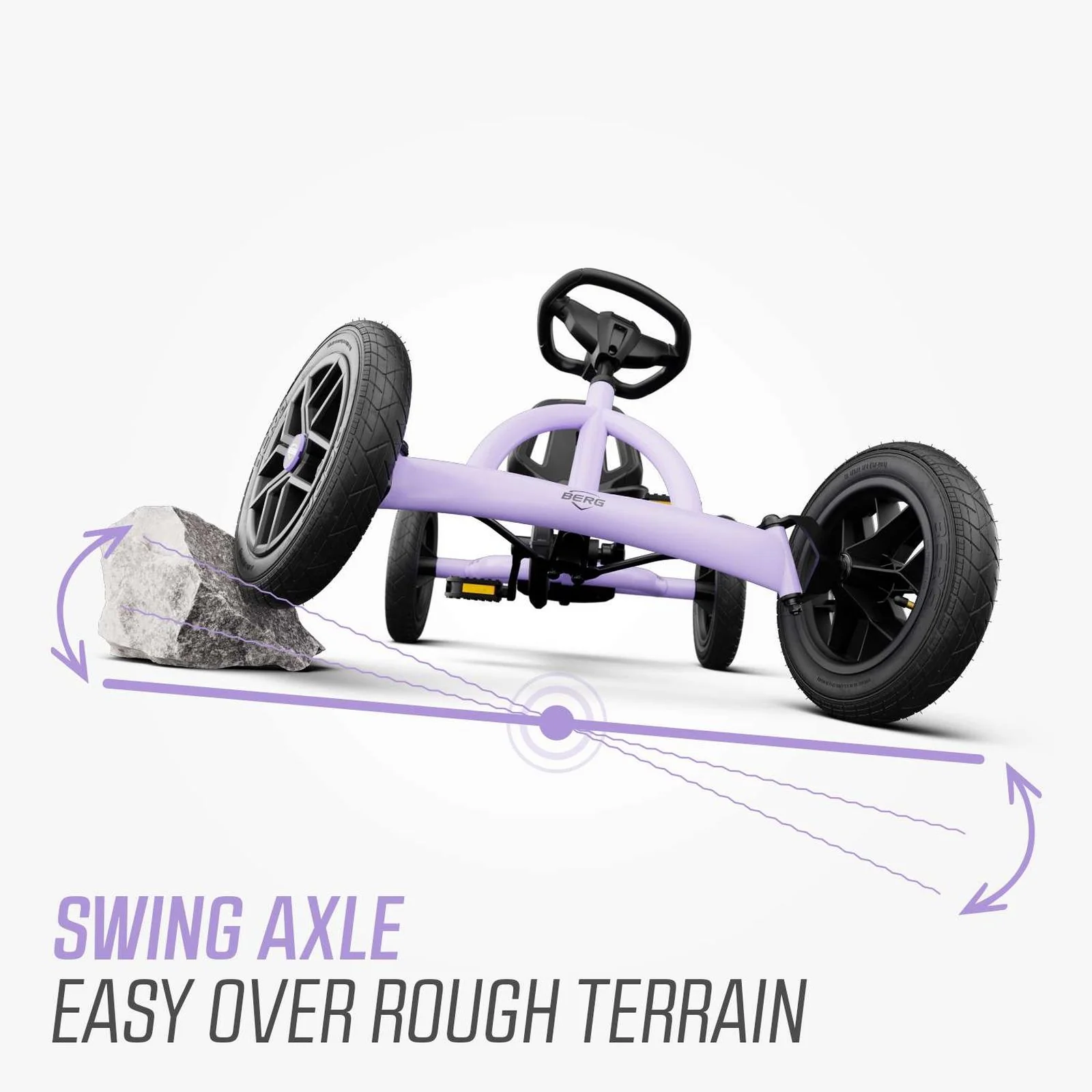BERG Buddy Purple Go-Kart - Image 8