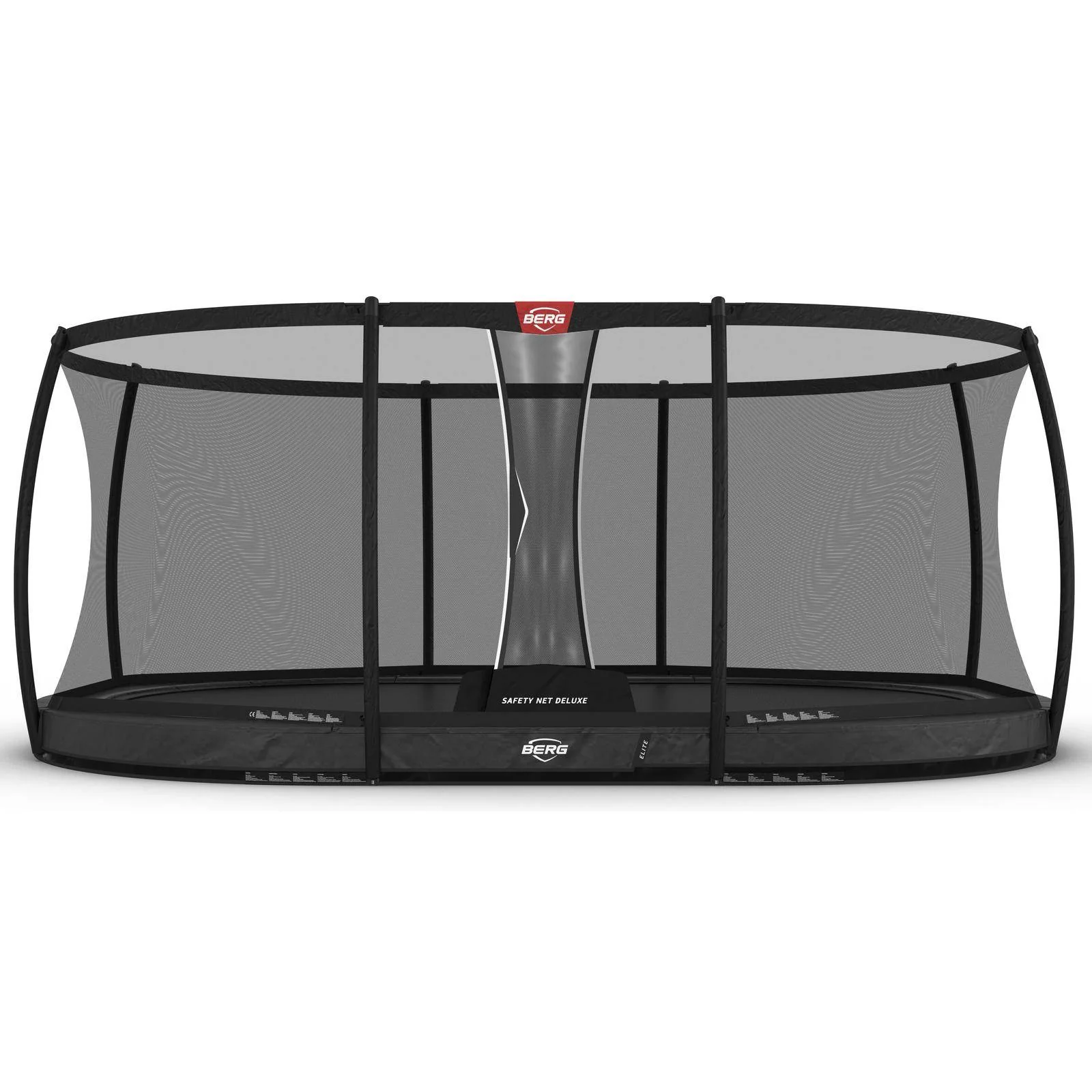 BERG Grand Elite InGround 520 Trampoline Grey + Safety Net Deluxe