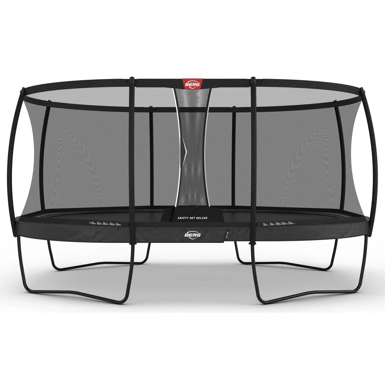 BERG Grand Elite Regular 520 Trampoline Grey + Safety Net Deluxe