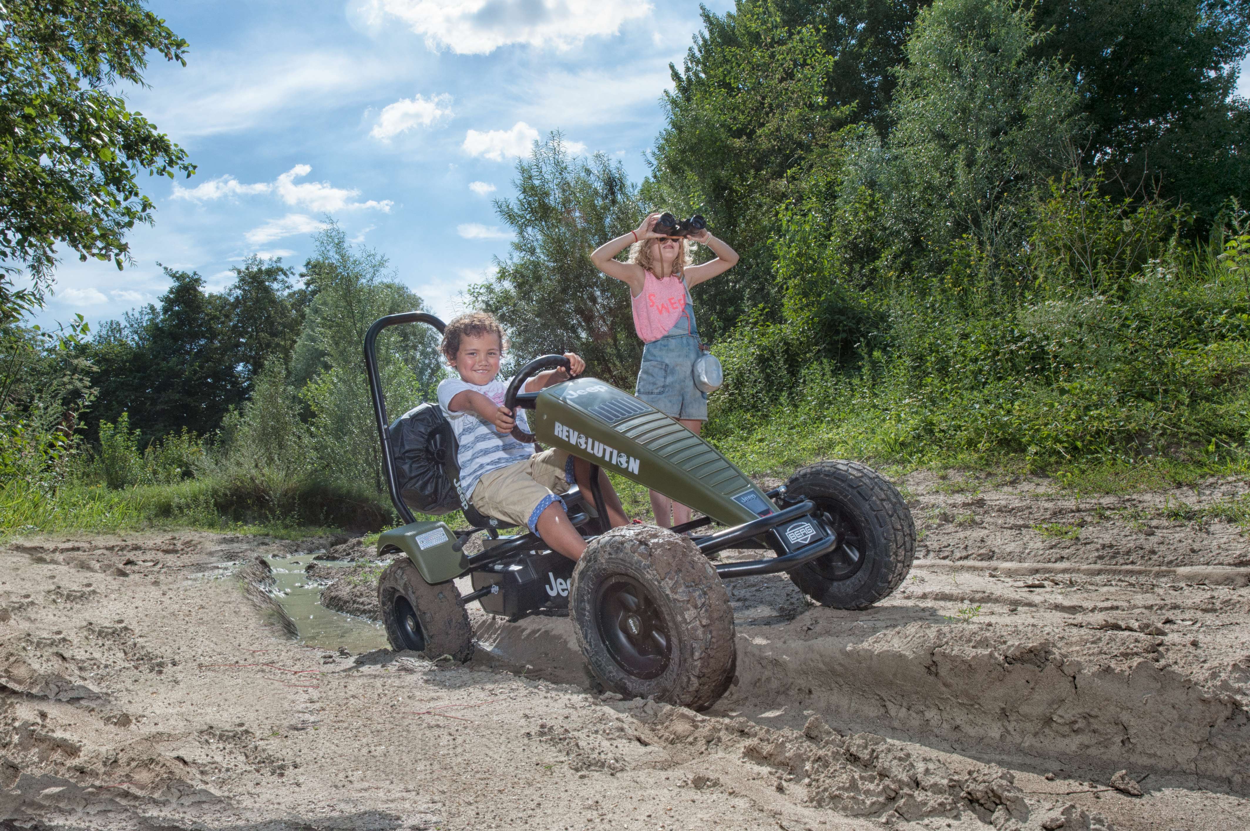 BERG Jeep® Revolution Pedal XL BFR Go-Kart - Image 6