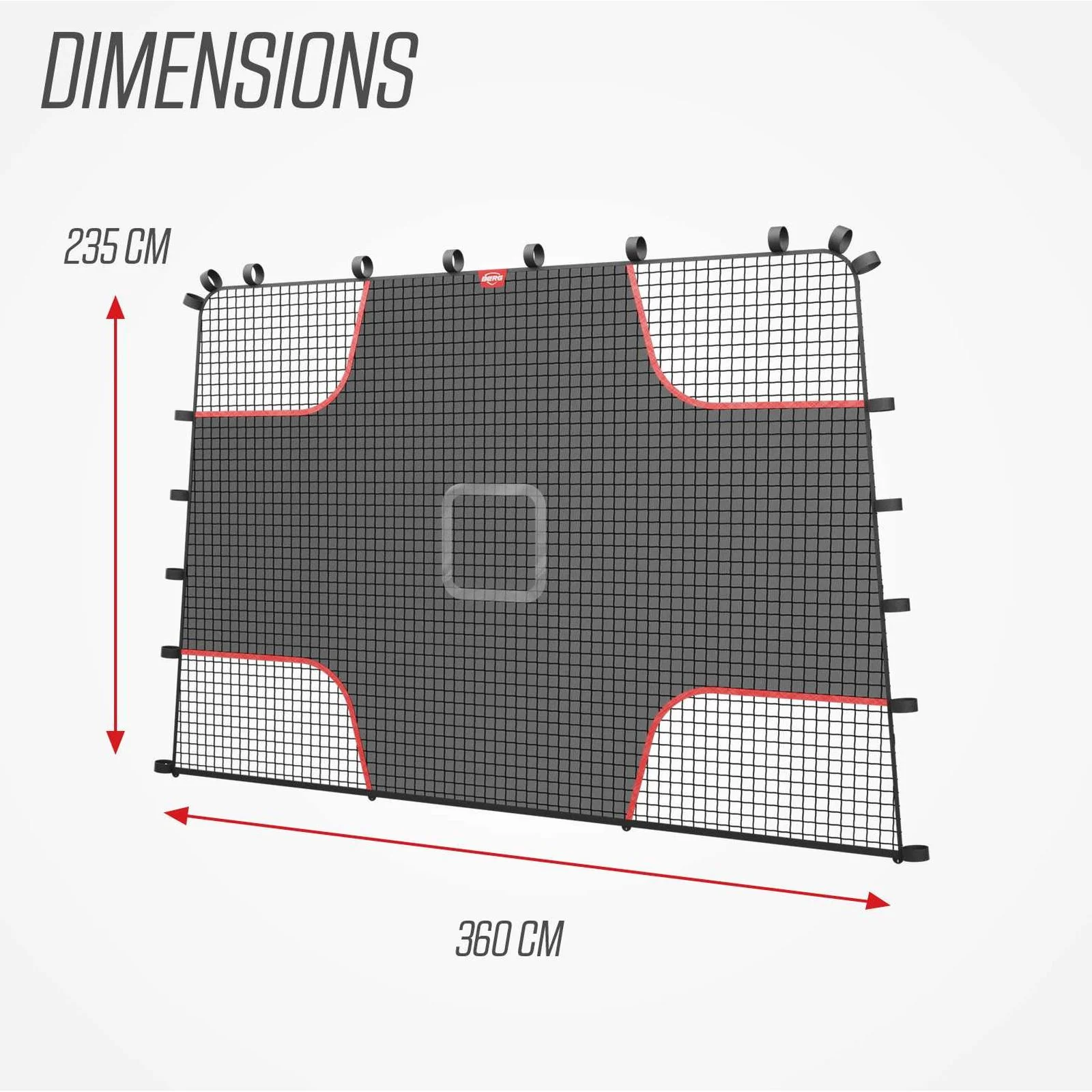 Berg Playbase Soccer Target Net L - Image 3