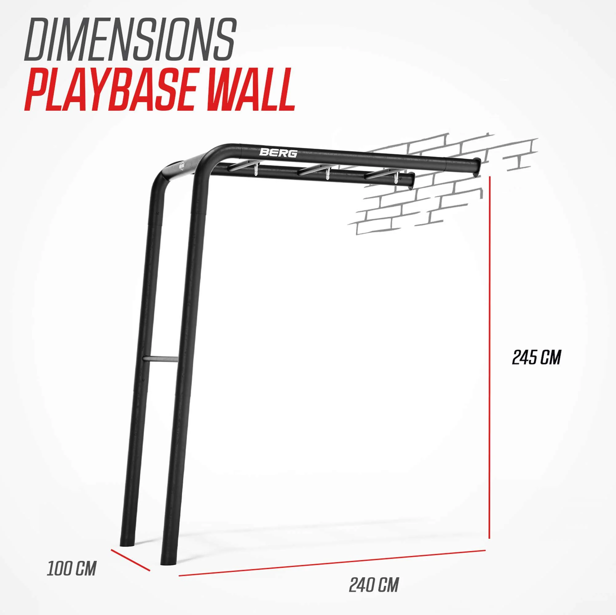 BERG PlayBase Wall + Swing Set - Image 2