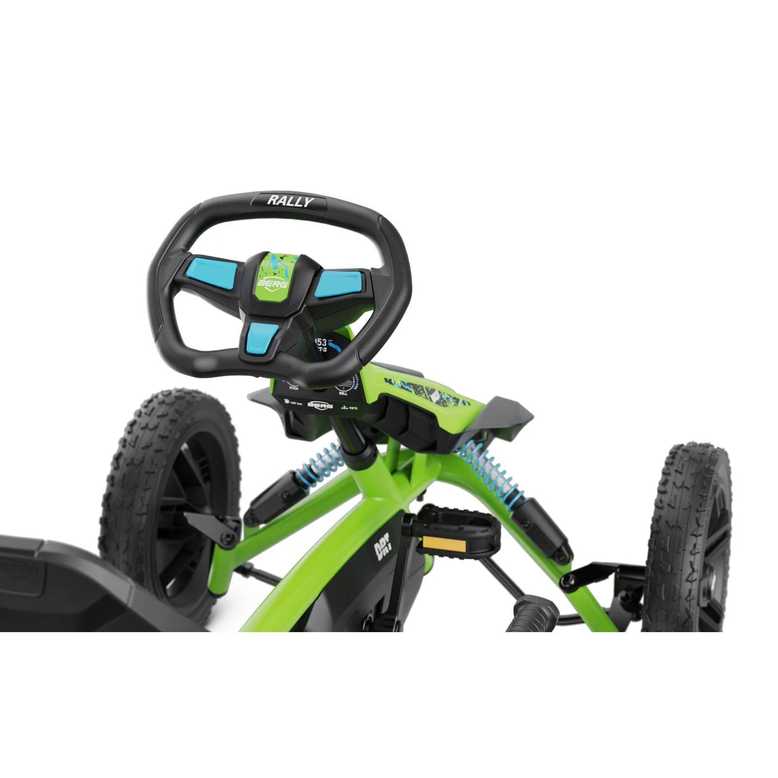 BERG Rally DRT Green Go-Kart - Image 2