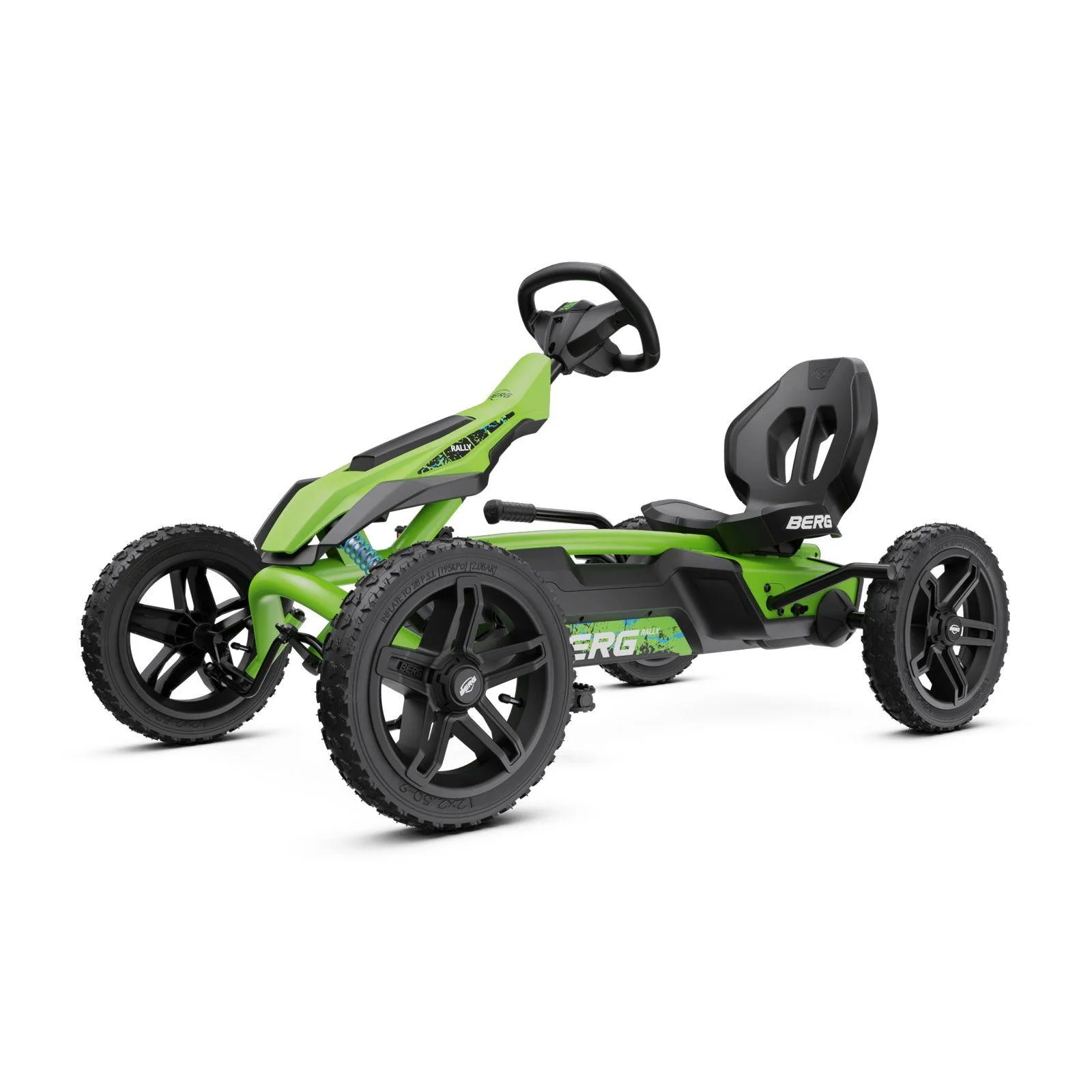 BERG Rally DRT Green Go-Kart - Image 3