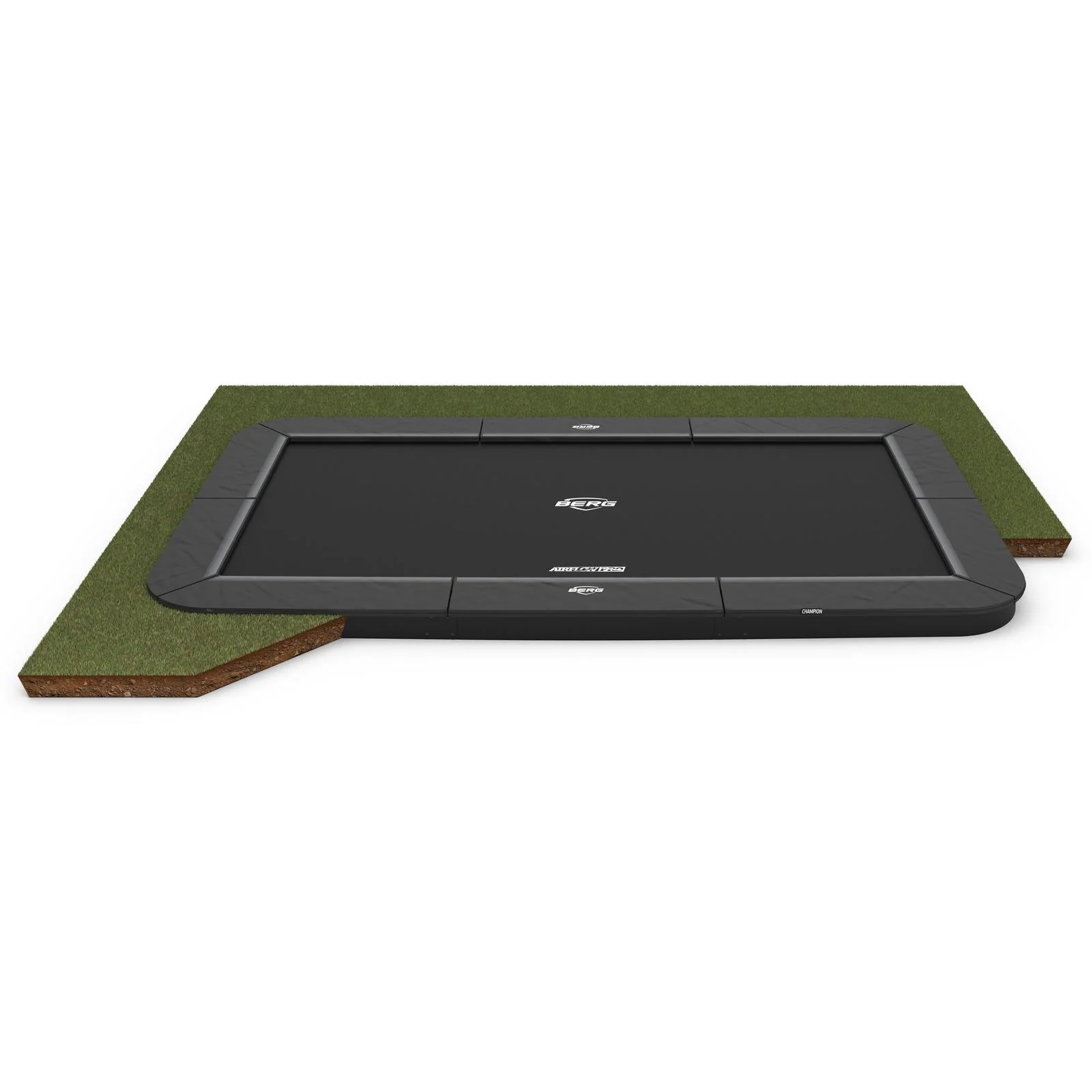 BERG SPORTS Ultim Champion FlatGround 330 Trampoline Grey