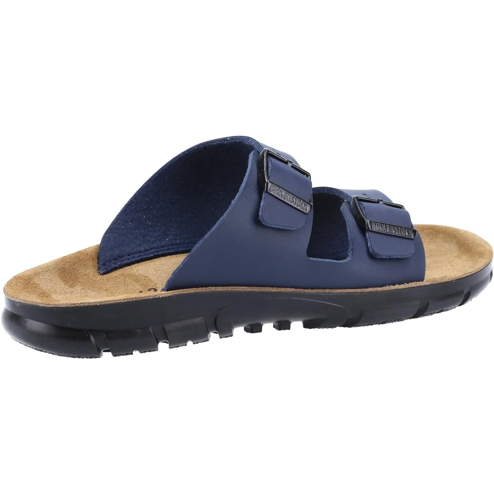 Birkenstock Mens Bilbao Mule Sandal Blue - Image 3
