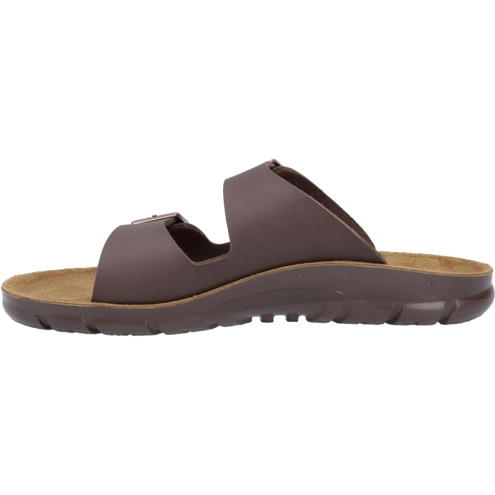 Birkenstock Mens Bilbao Sandal Dark Brown - Image 2