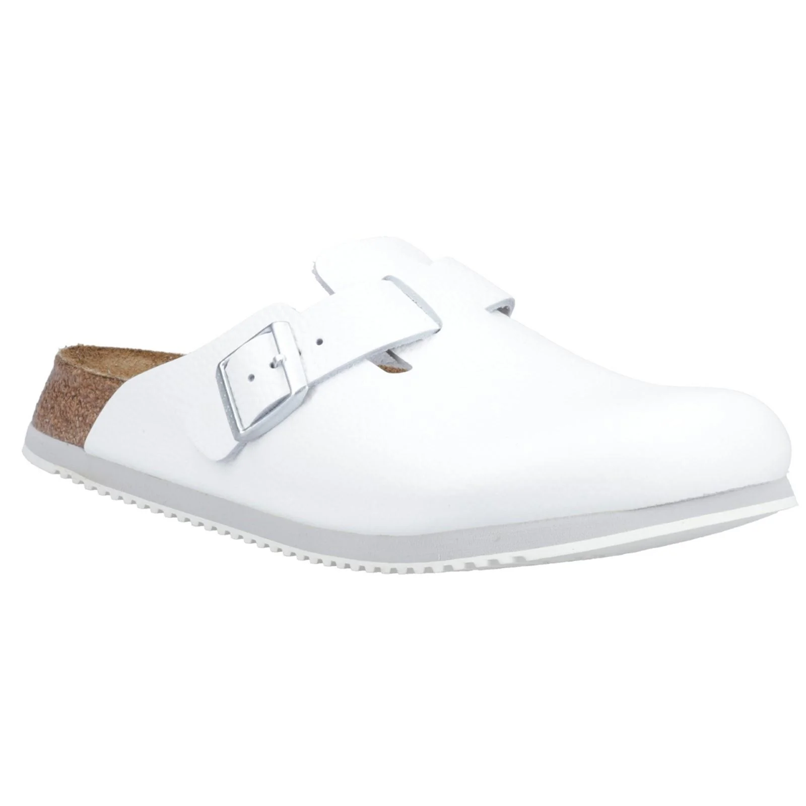 Birkenstock Mens Boston Mule White - Image 5