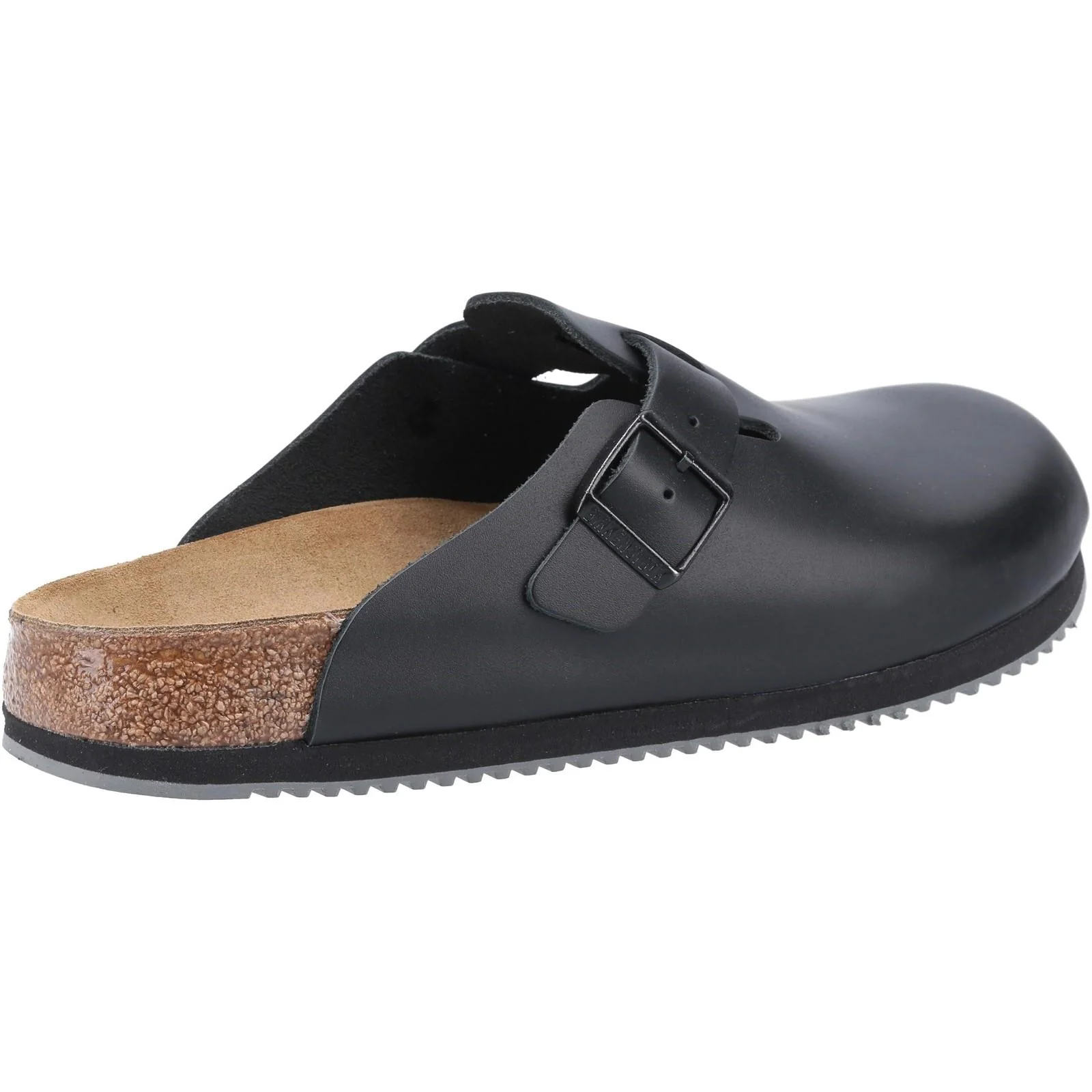 Birkenstock Mens Boston Super Grip Clog Black - Image 3