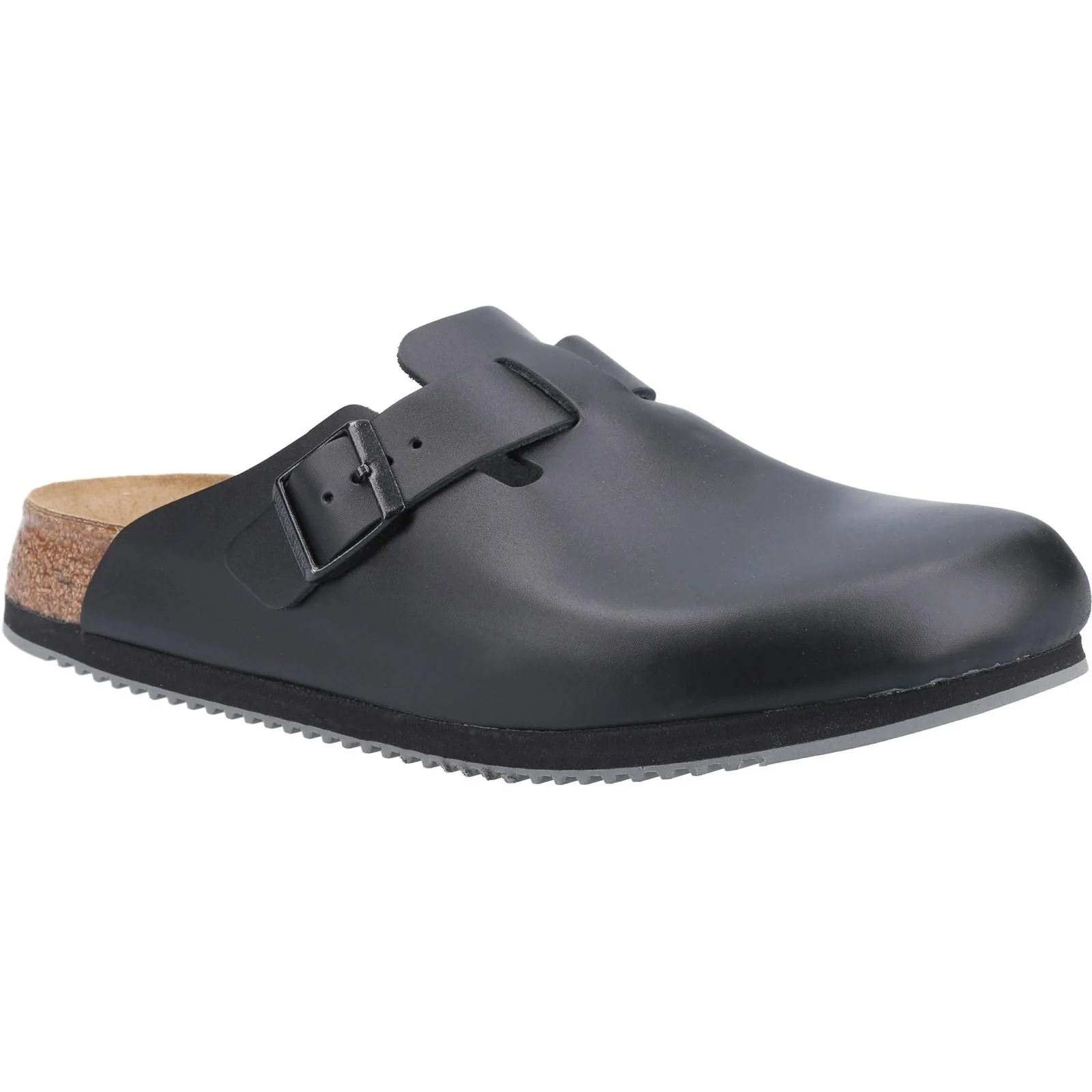 Birkenstock Mens Boston Super Grip Clog Black - Image 4