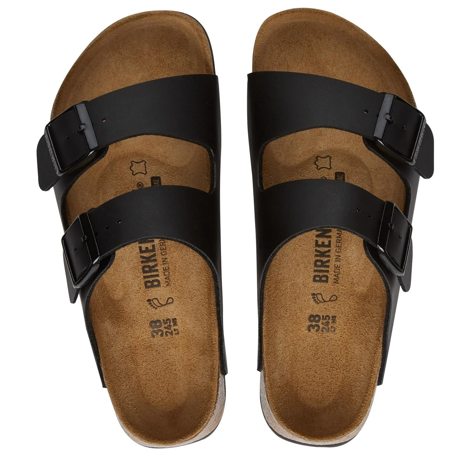 Birkenstock Womens Arizona Sandal Black - Image 4