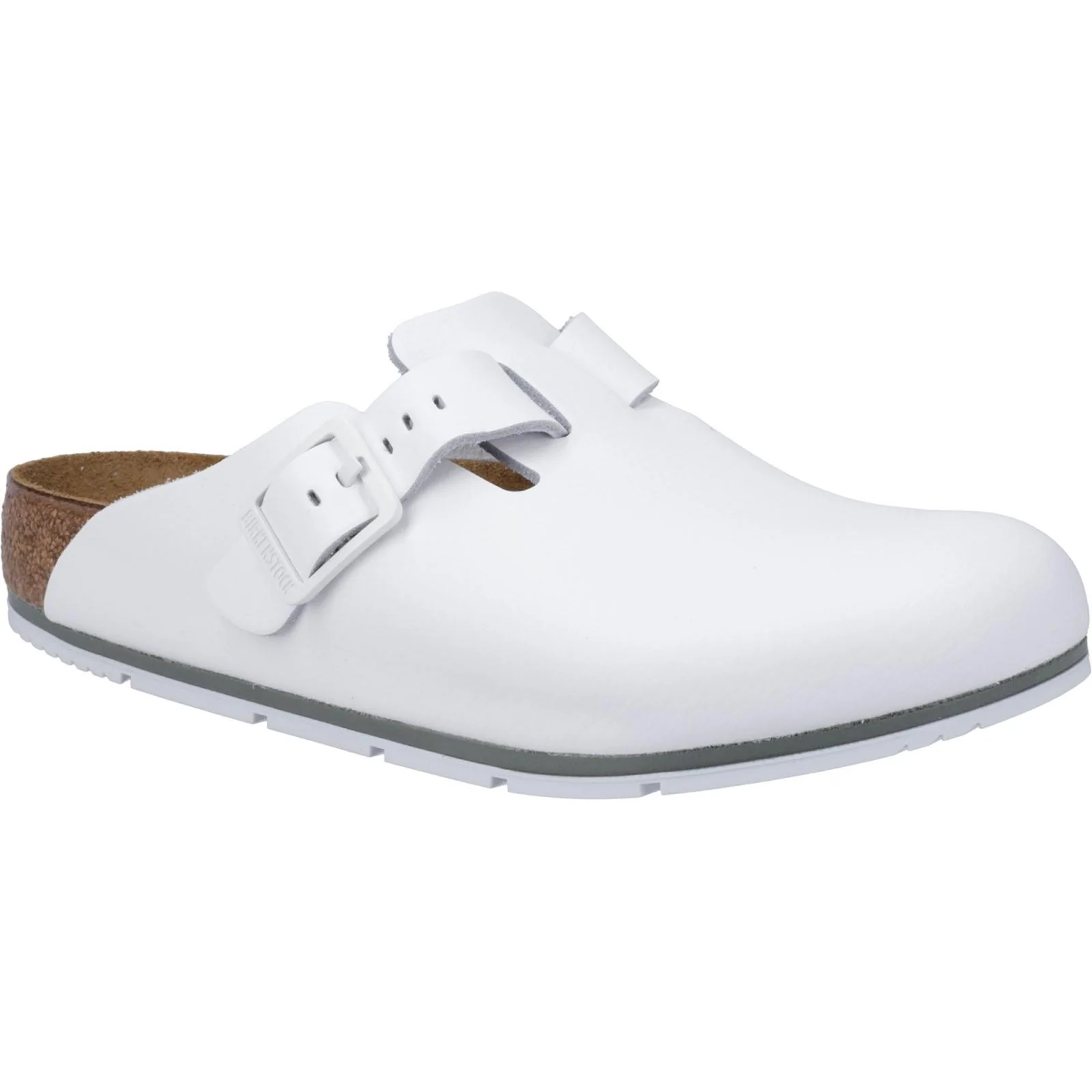 Birkenstock Womens Boston Pro Mule White - Image 6