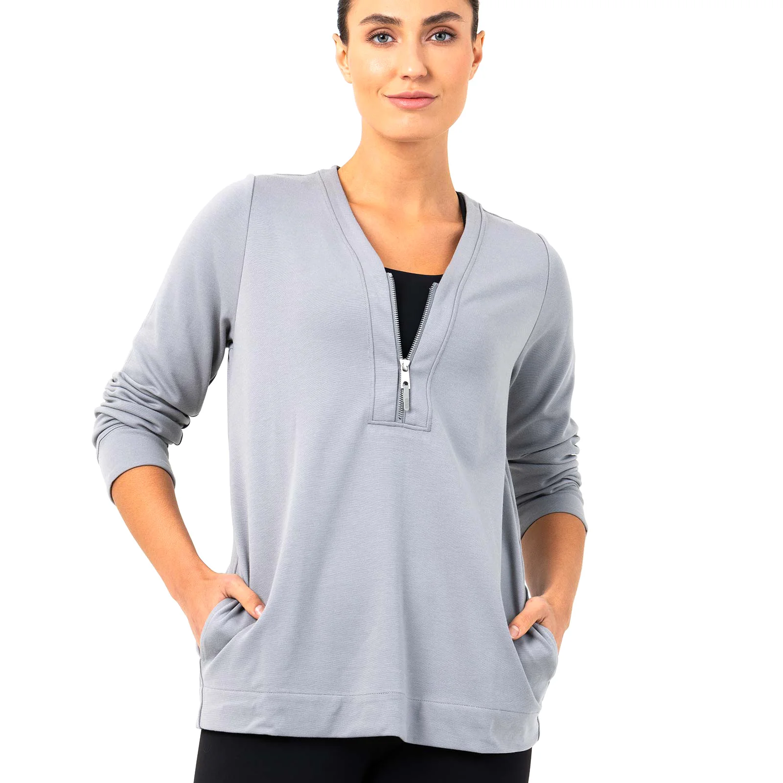 Bodylogic Freedom Quarter-Zip Sweatshirt - Image 4