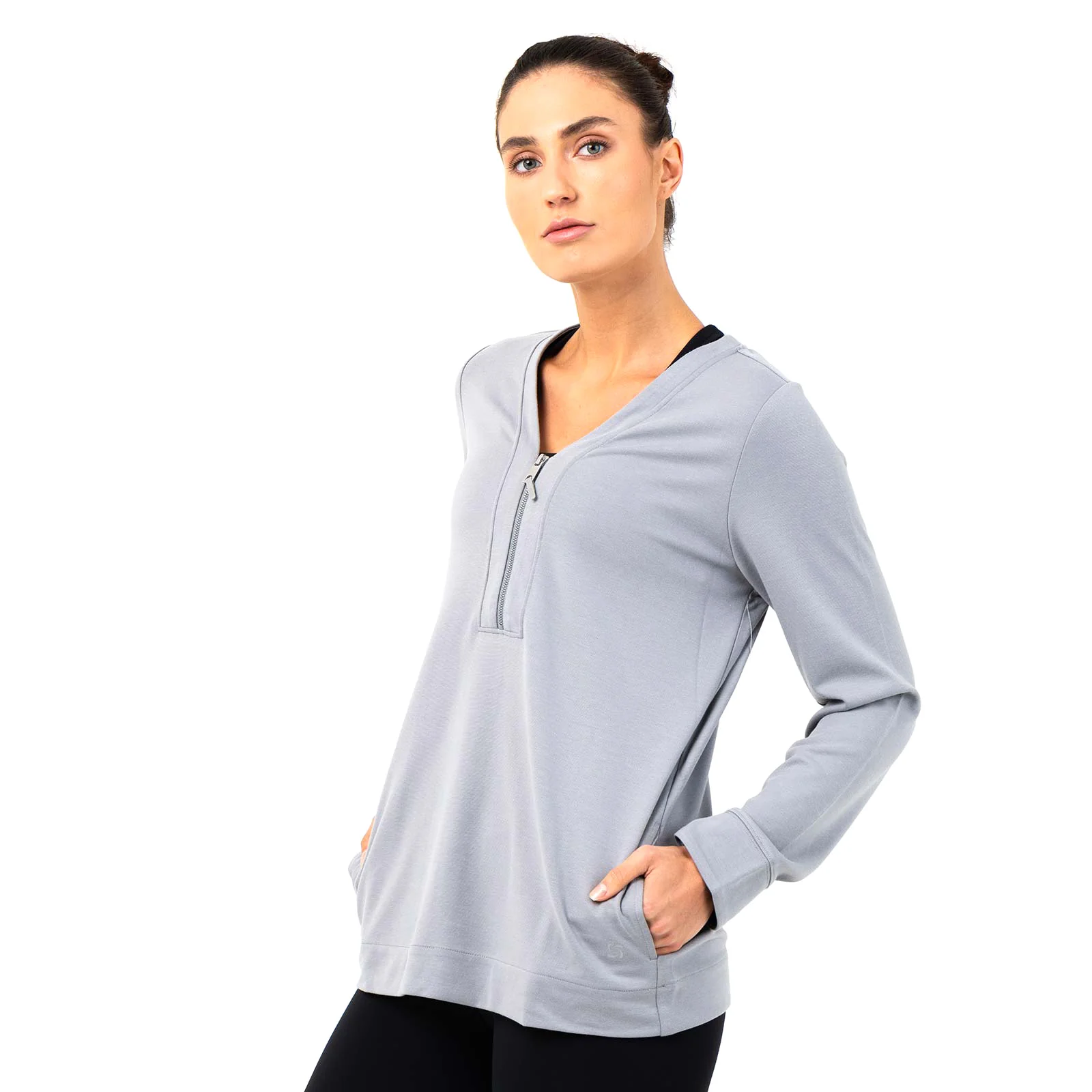 Bodylogic Freedom Quarter-Zip Sweatshirt - Image 6