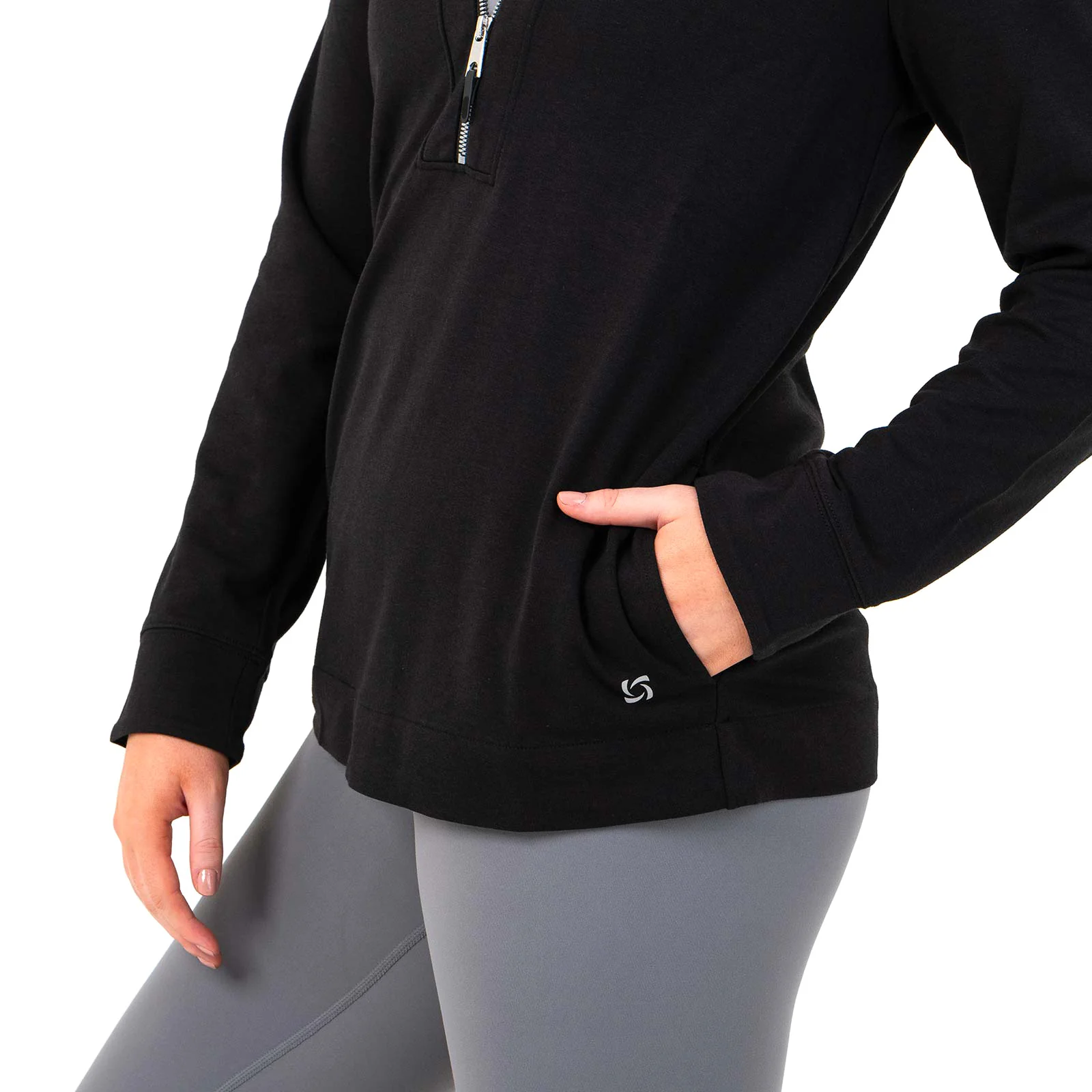 Bodylogic Freedom Quarter-Zip Sweatshirt - Image 3
