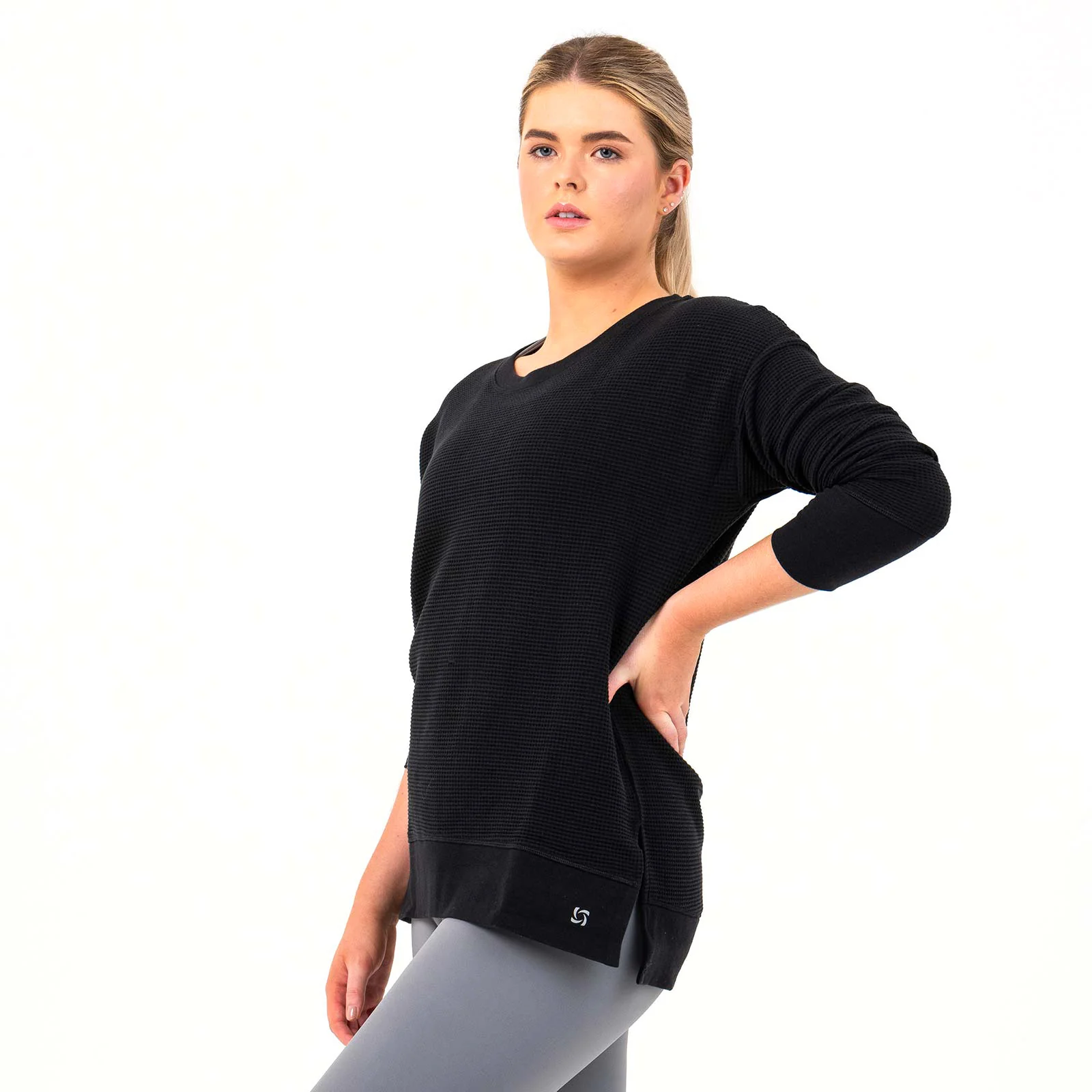 Bodylogic Wave Waffle Sweatshirt - Image 5