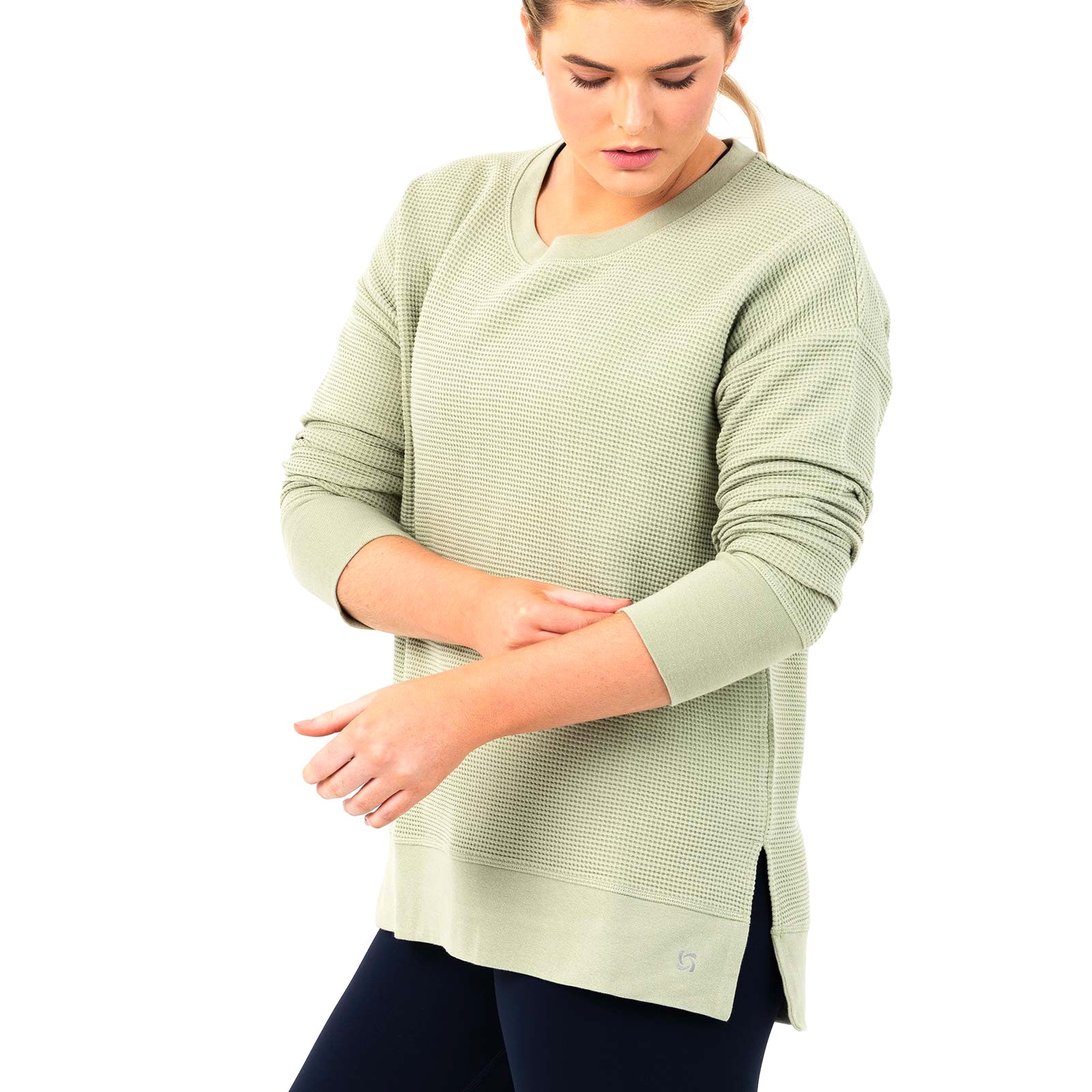 Bodylogic Wave Waffle Sweatshirt - Image 6