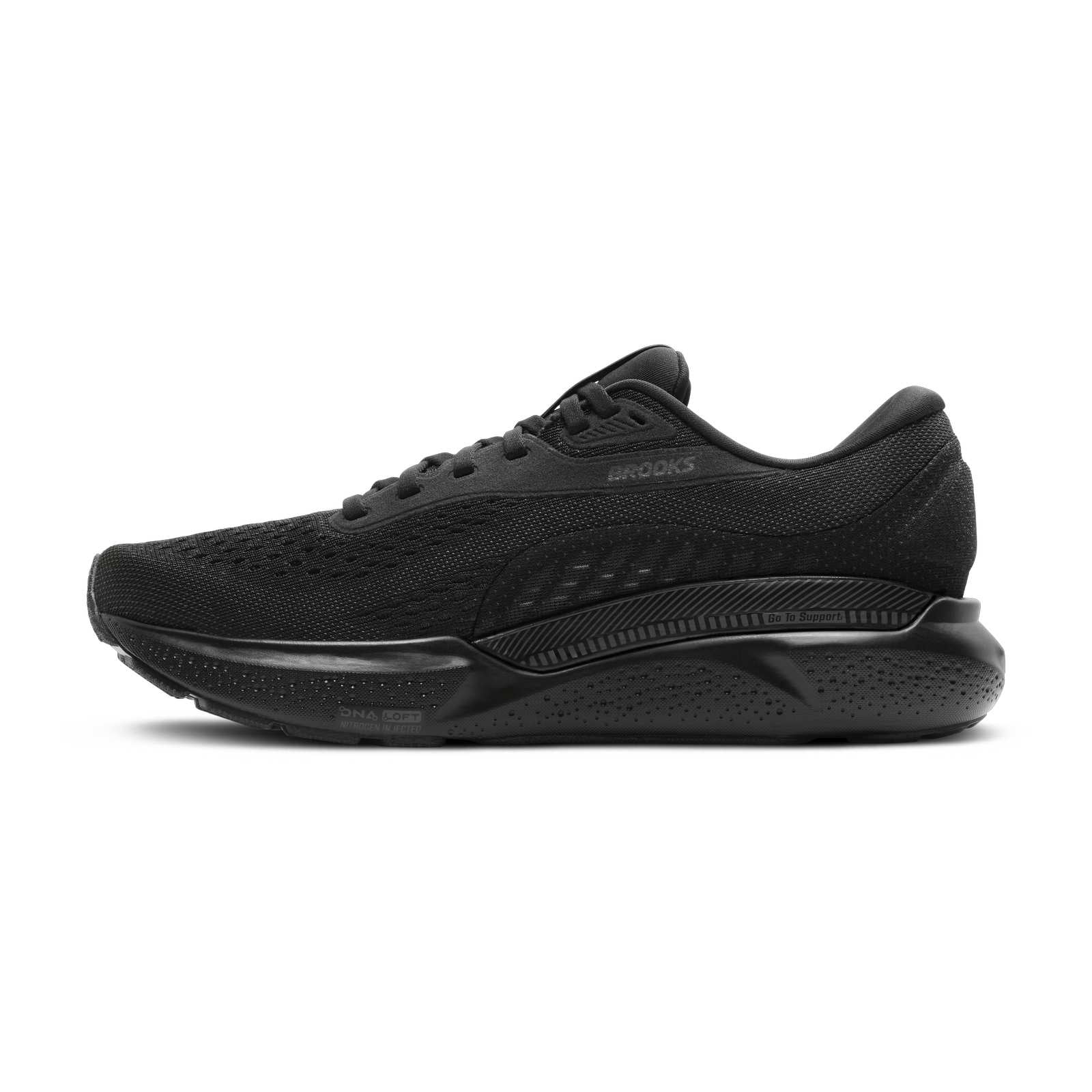 Brooks Adrenaline GTS 24 Mens Black - Image 2