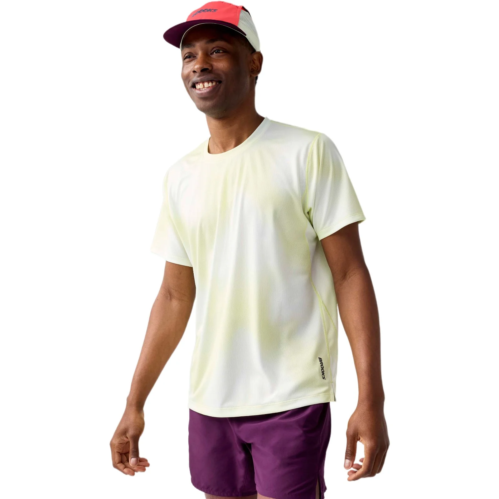 Brooks Dash Printed Mens Short-Sleeve Running T-Shirt