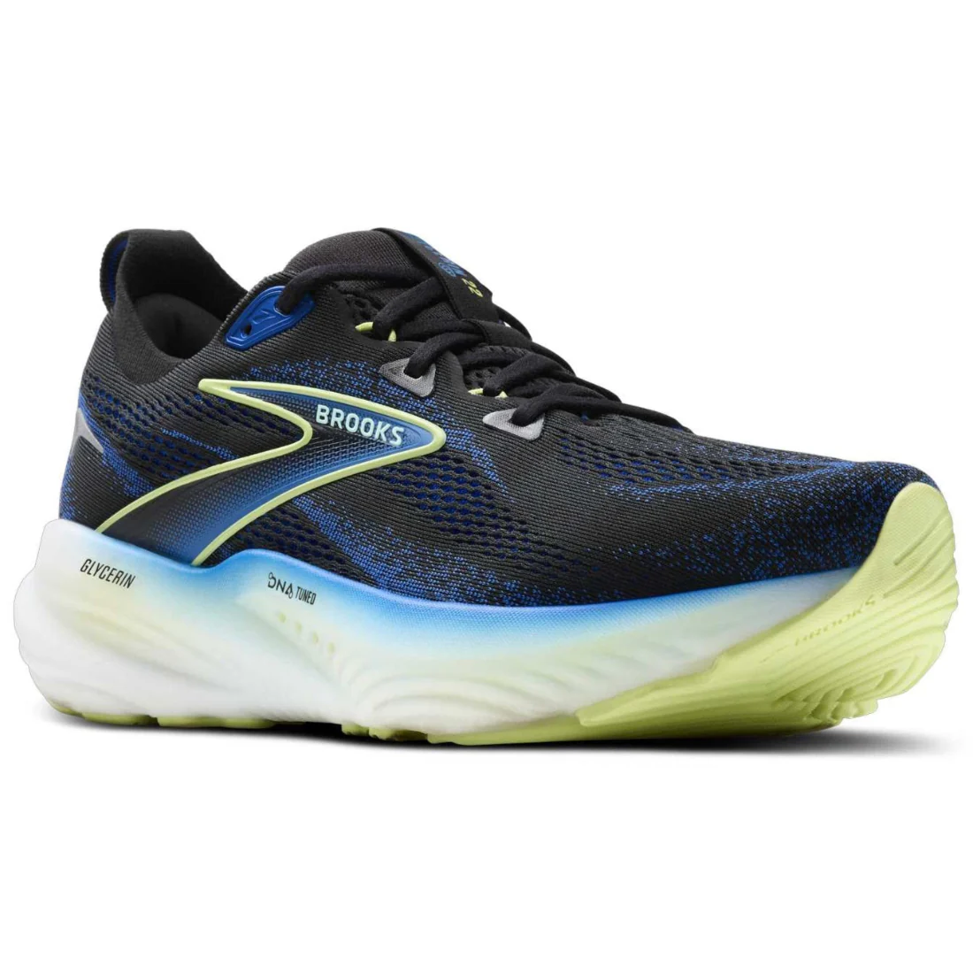 Brooks Glycerin 22 Mens Black/Yellow - Image 6