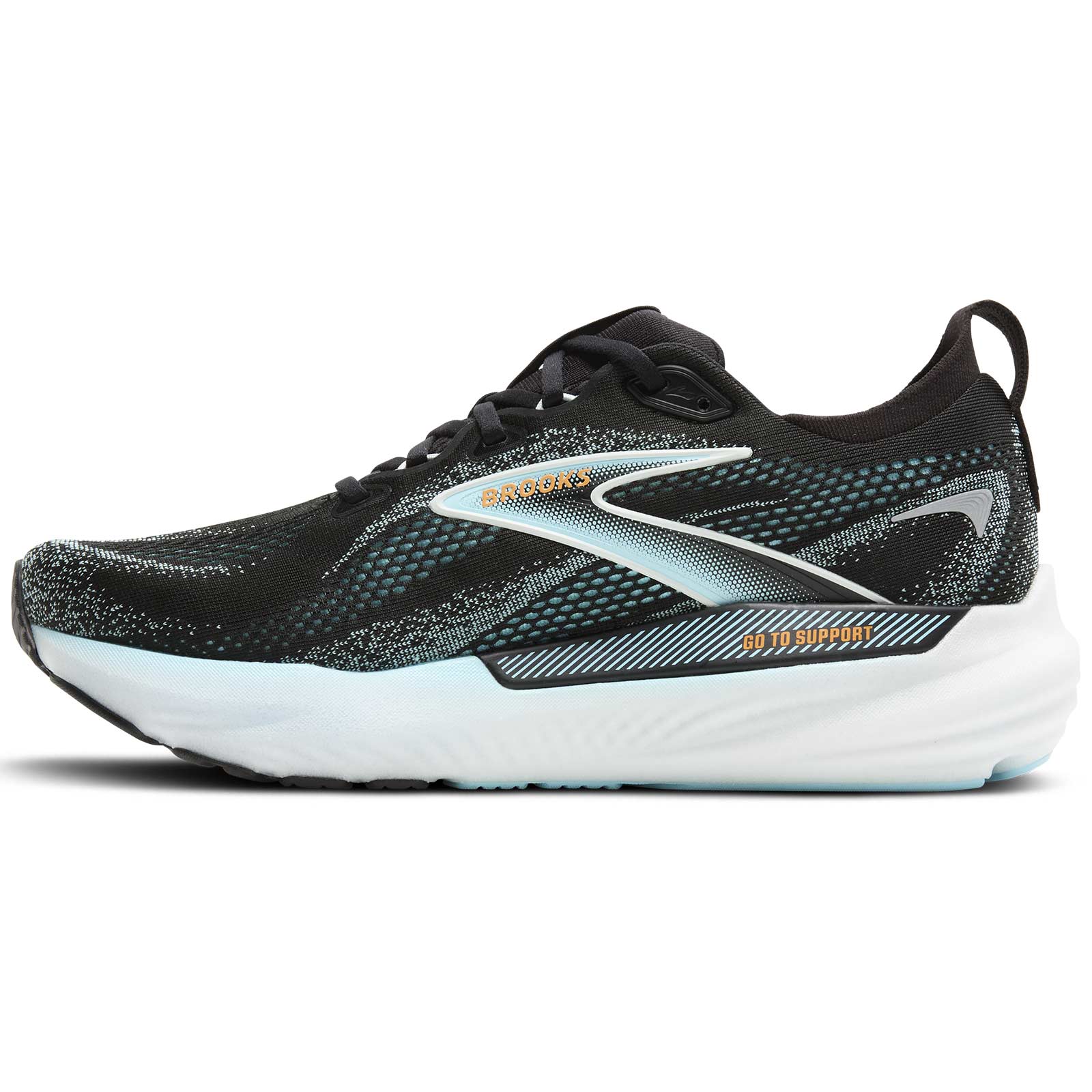 Brooks Mens Glycerin 22 GTS Black - Image 2