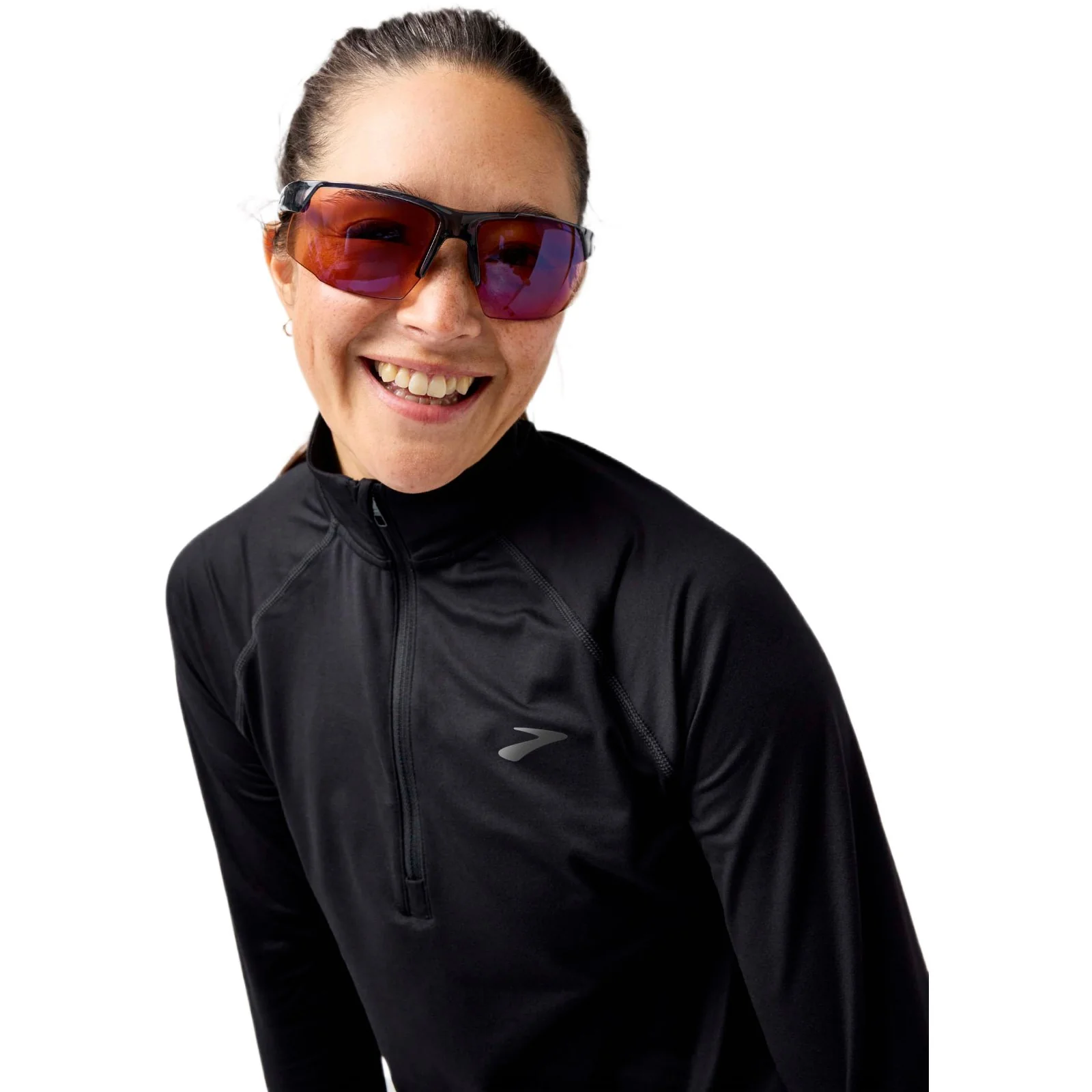 Brooks Dash 3.0 Womens Half-Zip Running Top - Image 3