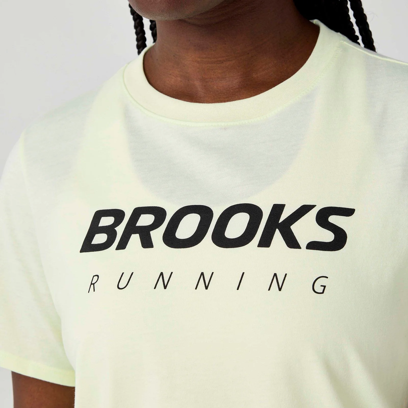 Brooks Graphic Womens Relaxed-Fit Short-Sleeve T-Shirt - Image 3