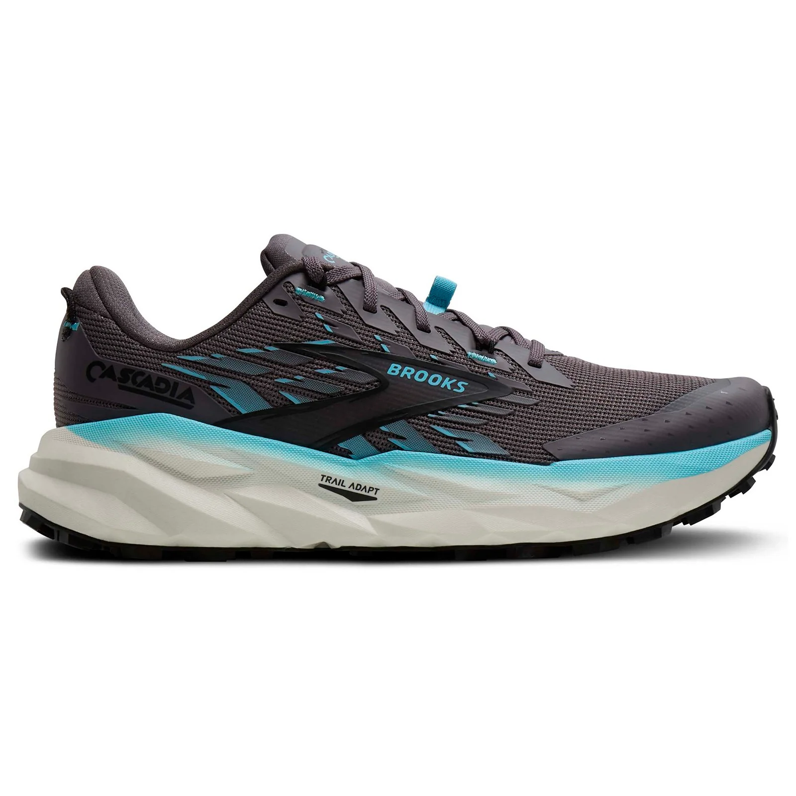 Brooks Womens Cascadia 19 Running Shoes Grey