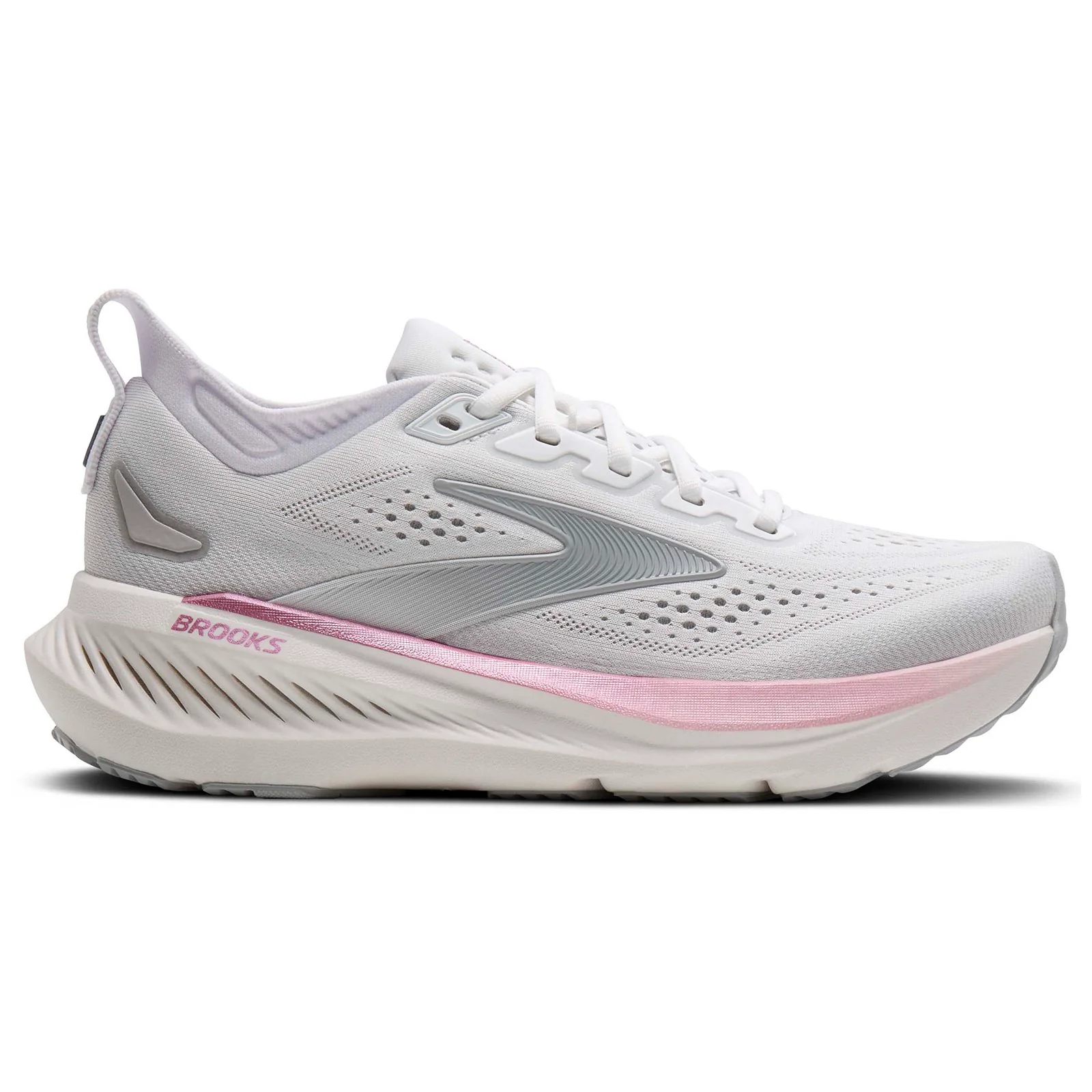 Brooks Womens Glycerin 23 Running Shoes White