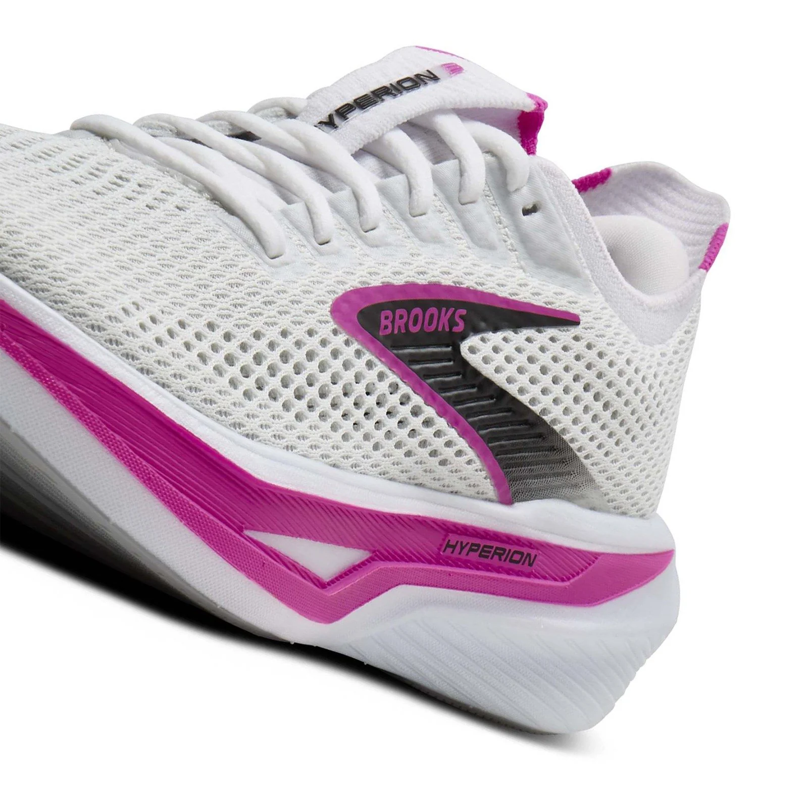 Brooks Womens Hyperion 3 Running Shoes White - Image 5