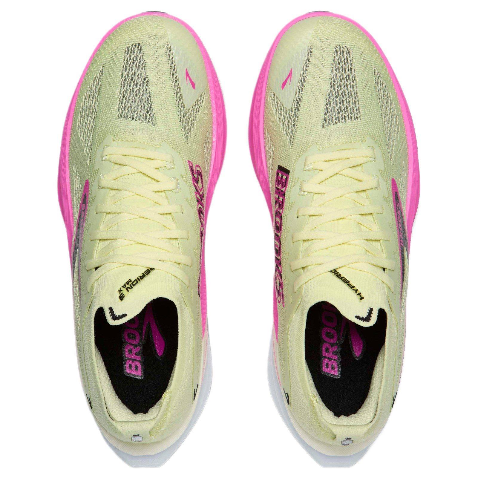 Brooks Womens Hyperion Max 3 Running Shoes Yellow - Image 3